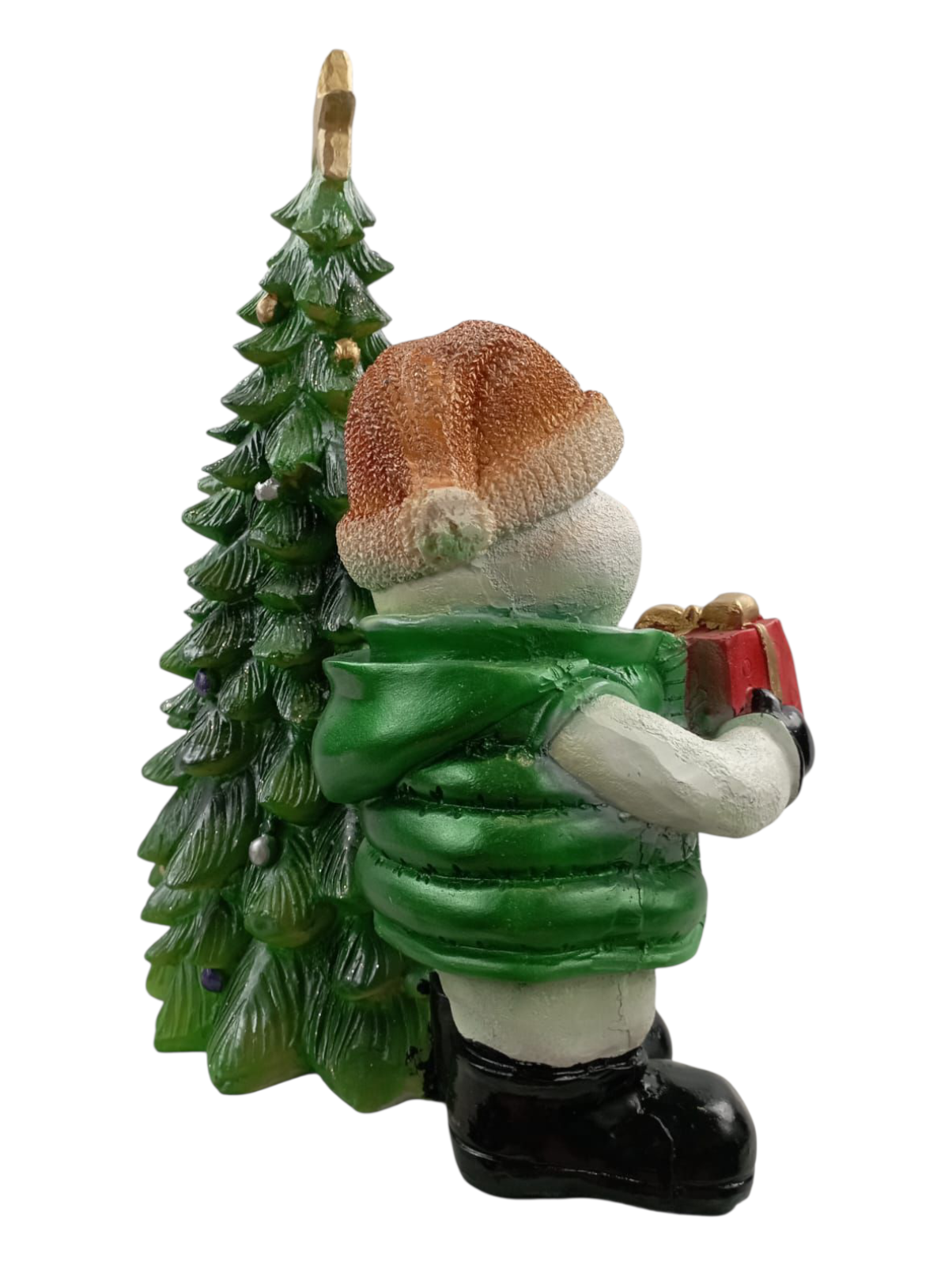 Decoraciones navideñas muñecos de nieve con árbol de navidad Decoración Navideña Familia de Muñecos de Nieve – Espíritu de Alegría y Calidez
