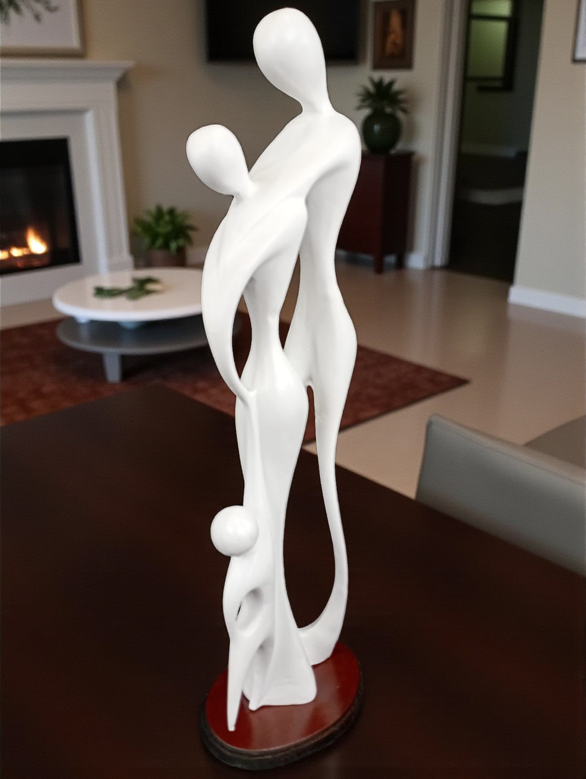 Escultura decorativa moderna de la familia abstracta - Arte Atilano