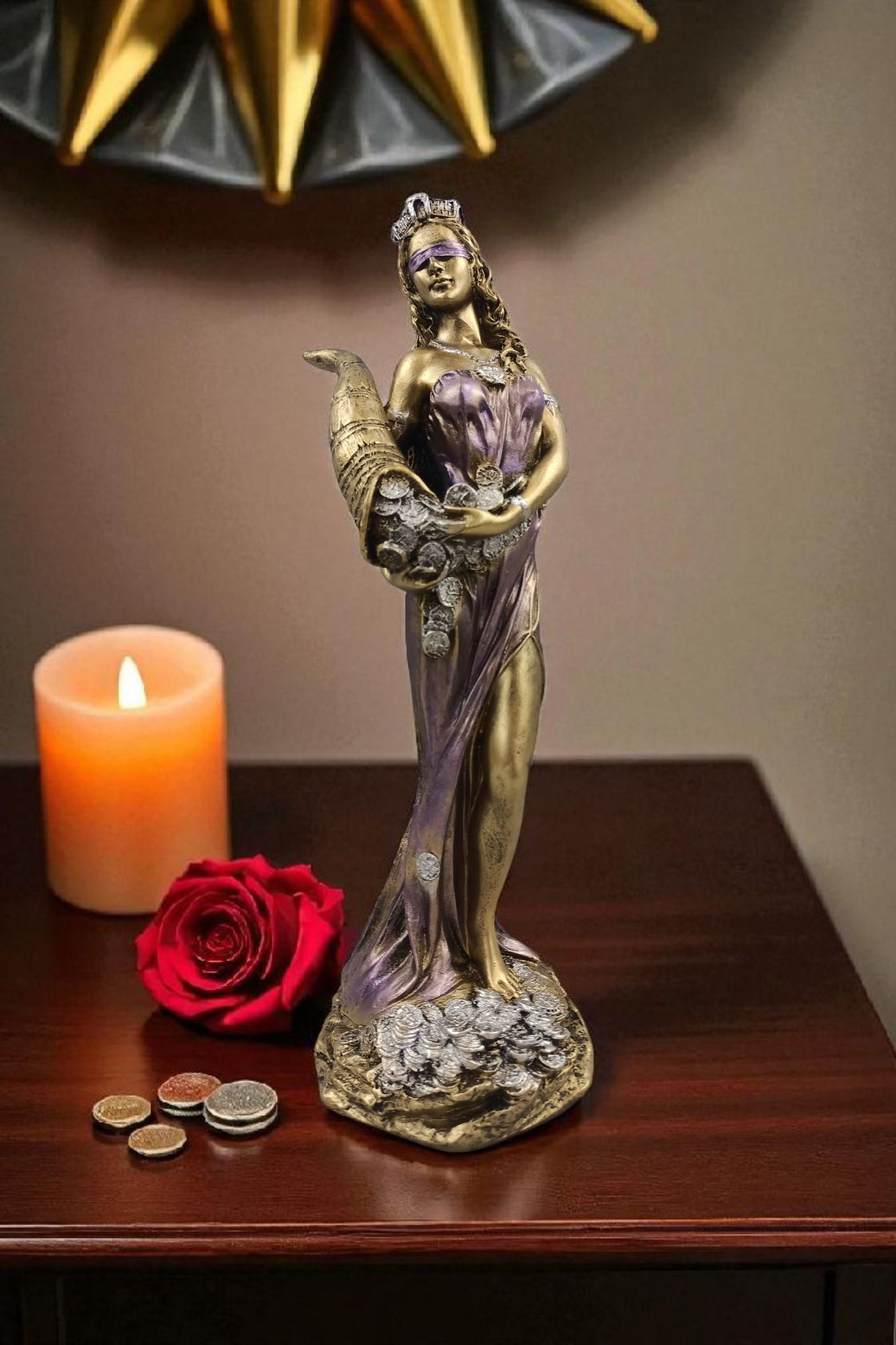 Figura de Abundia / Diosa Fortuna