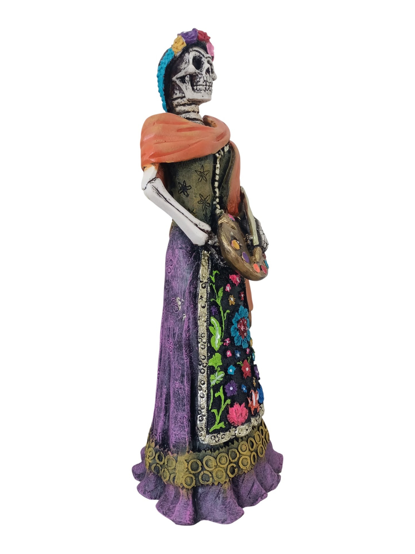 Catrina Frida de 30 cm día de muertos decoracion