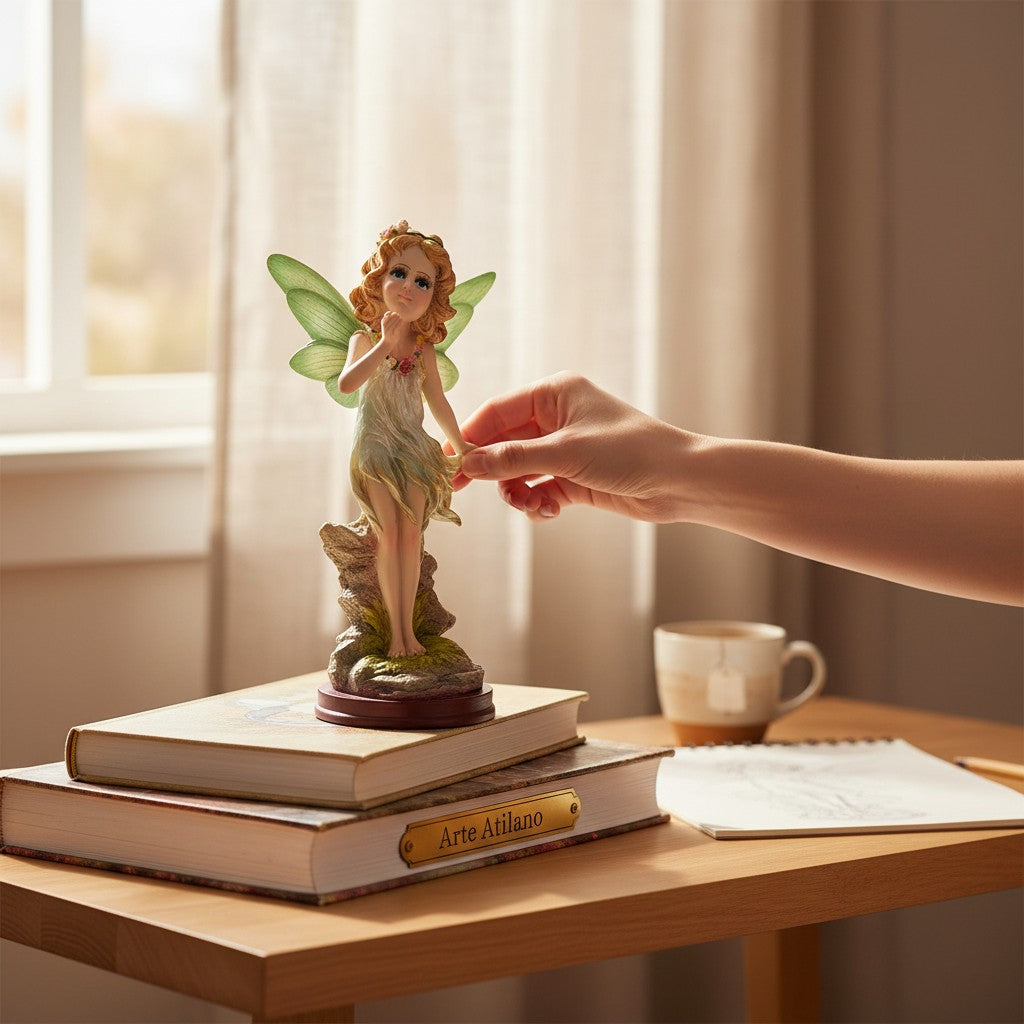 Dúo de Hadas Encantadas Haditas – Magia, Dulzura y Energía Positiva para tu Hogar (26 cm)