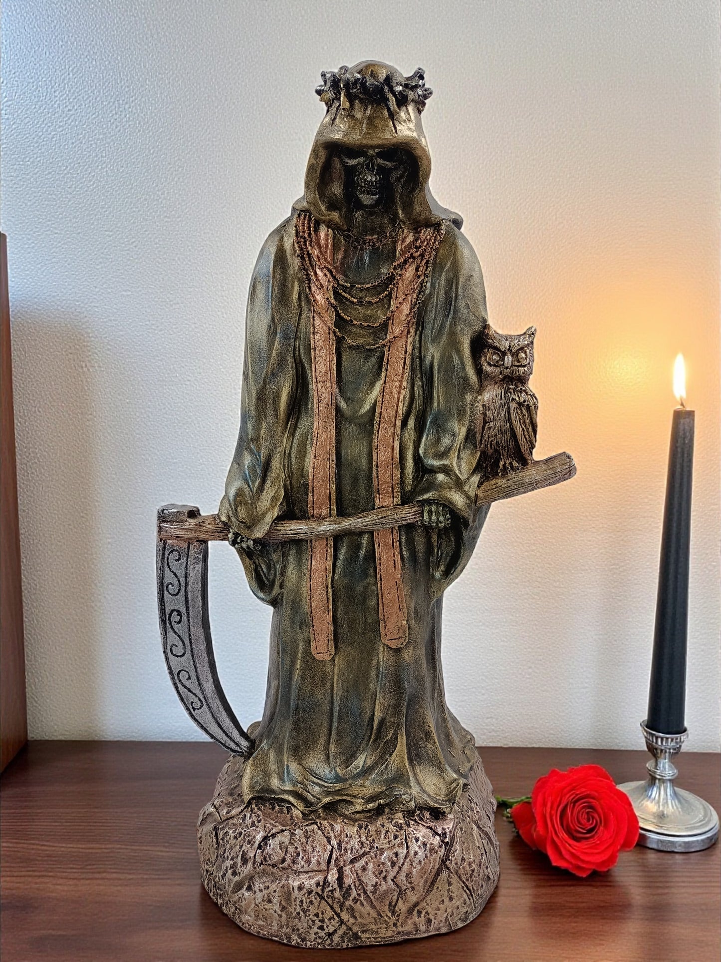 Santa muerte de Jesús niña blanca