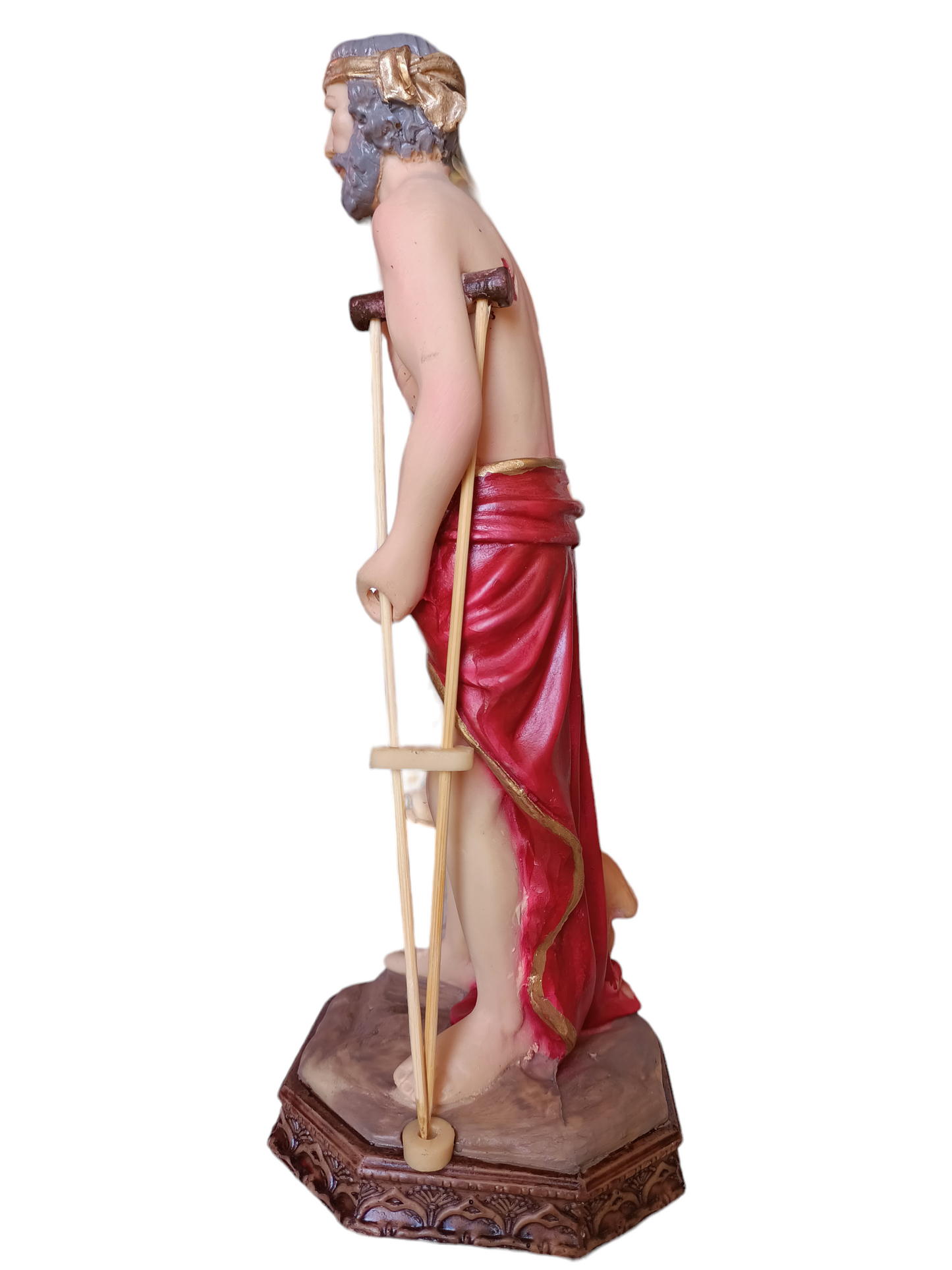 San Lázaro Milagroso | Santo de los Enfermos| Decoración y Devoción Religiosa