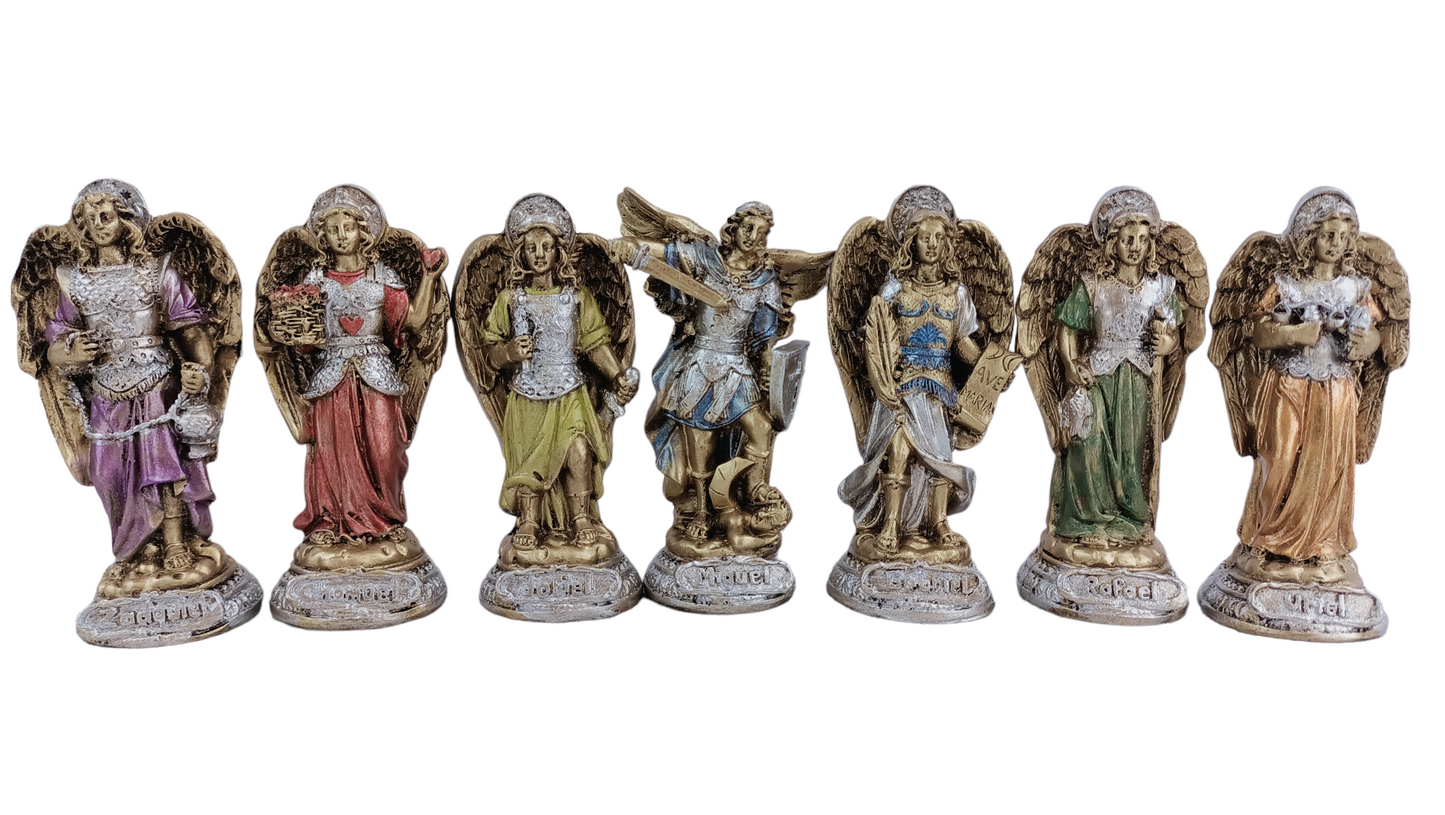 Set de 7 Arcángeles | Decoración Espiritual y Religiosa