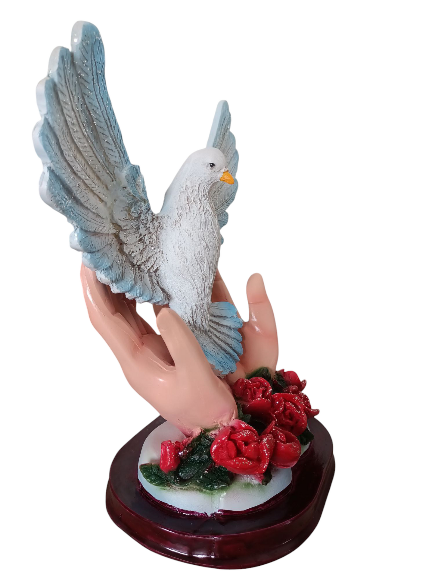 Escultura Mano Poderosa de Dios con Paloma – Símbolo de Bendición y Paz Espiritual
