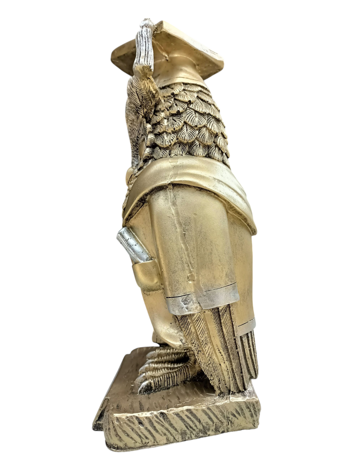 Búho de Graduación con Toga y Birrete – Figura Decorativa en Resina
