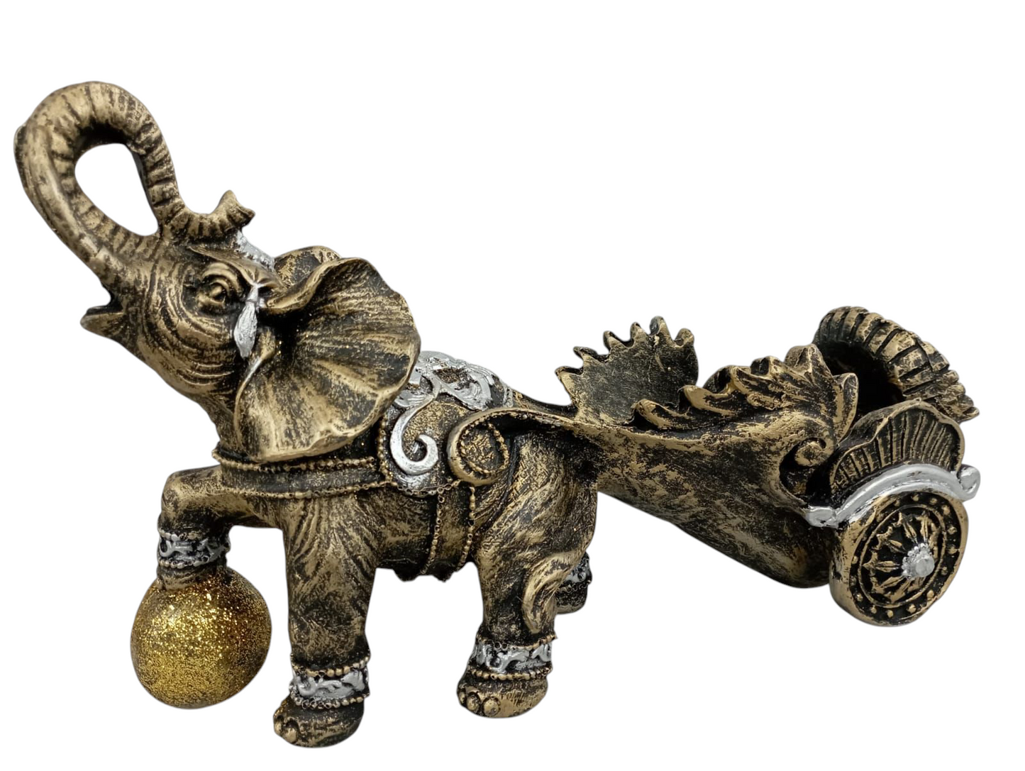 Elefante Porta Botella de Resina | Decoración Funcional para Vino o Licor