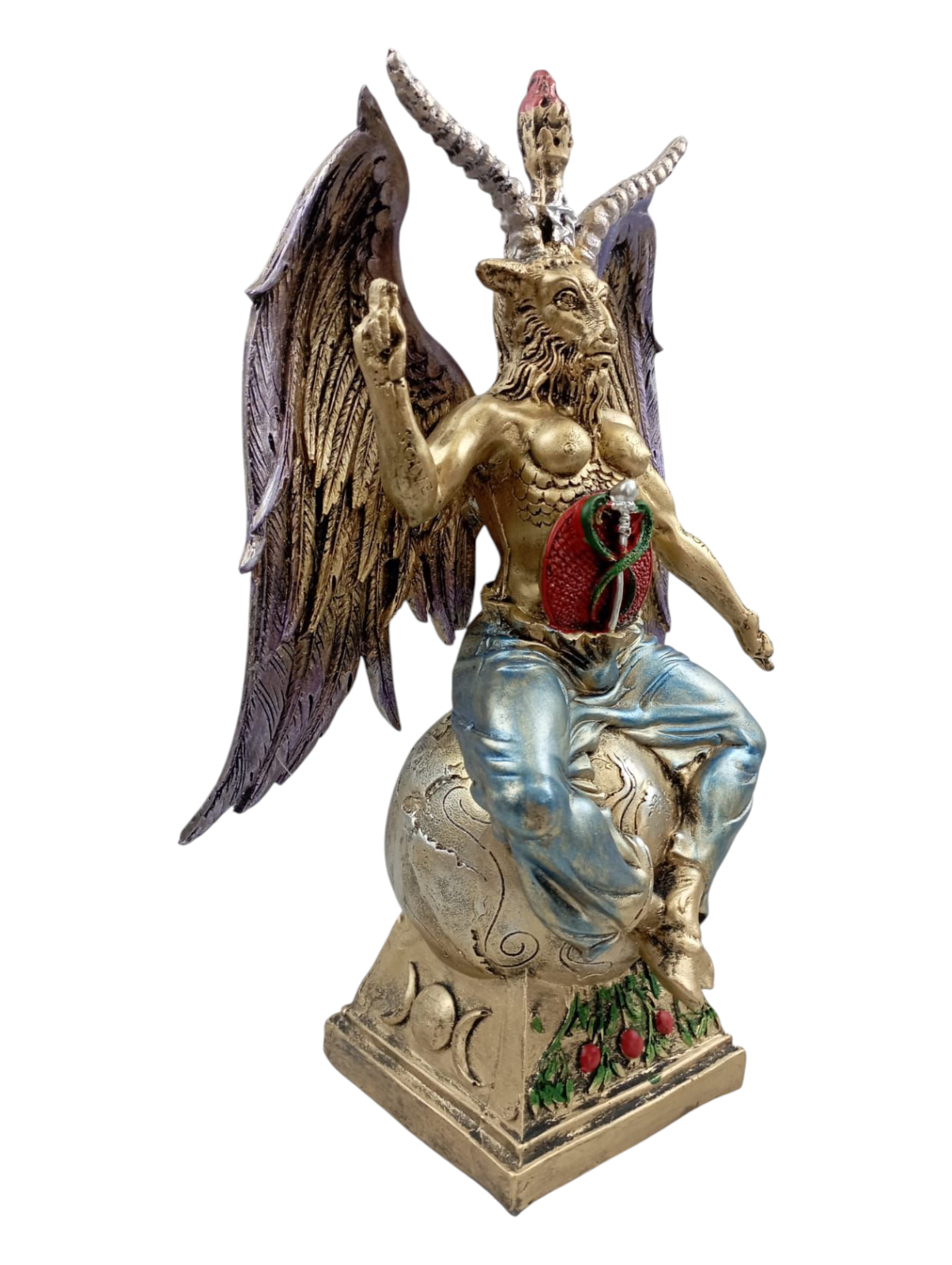 Baphomet Diablo Macho Cabrío grande - Resina | Envío Rápido