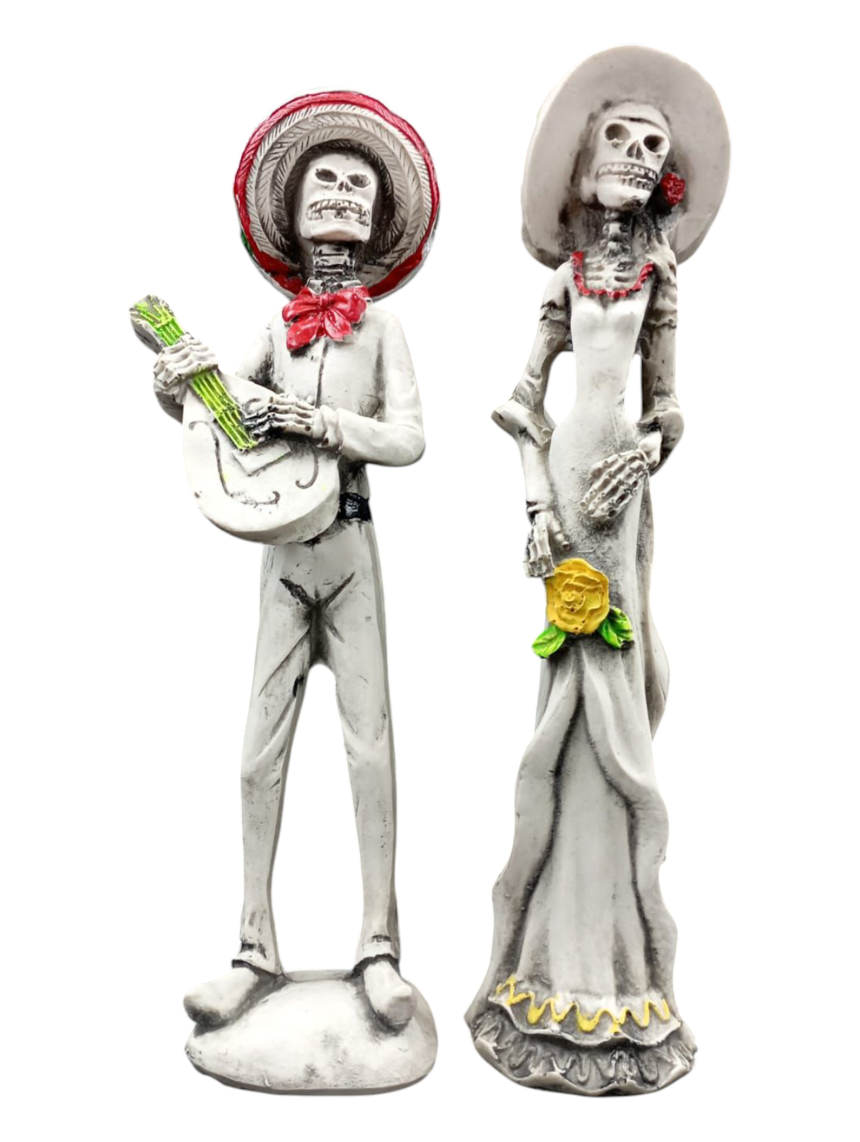 Pareja de Catrines Decorativos – Día de Muertos