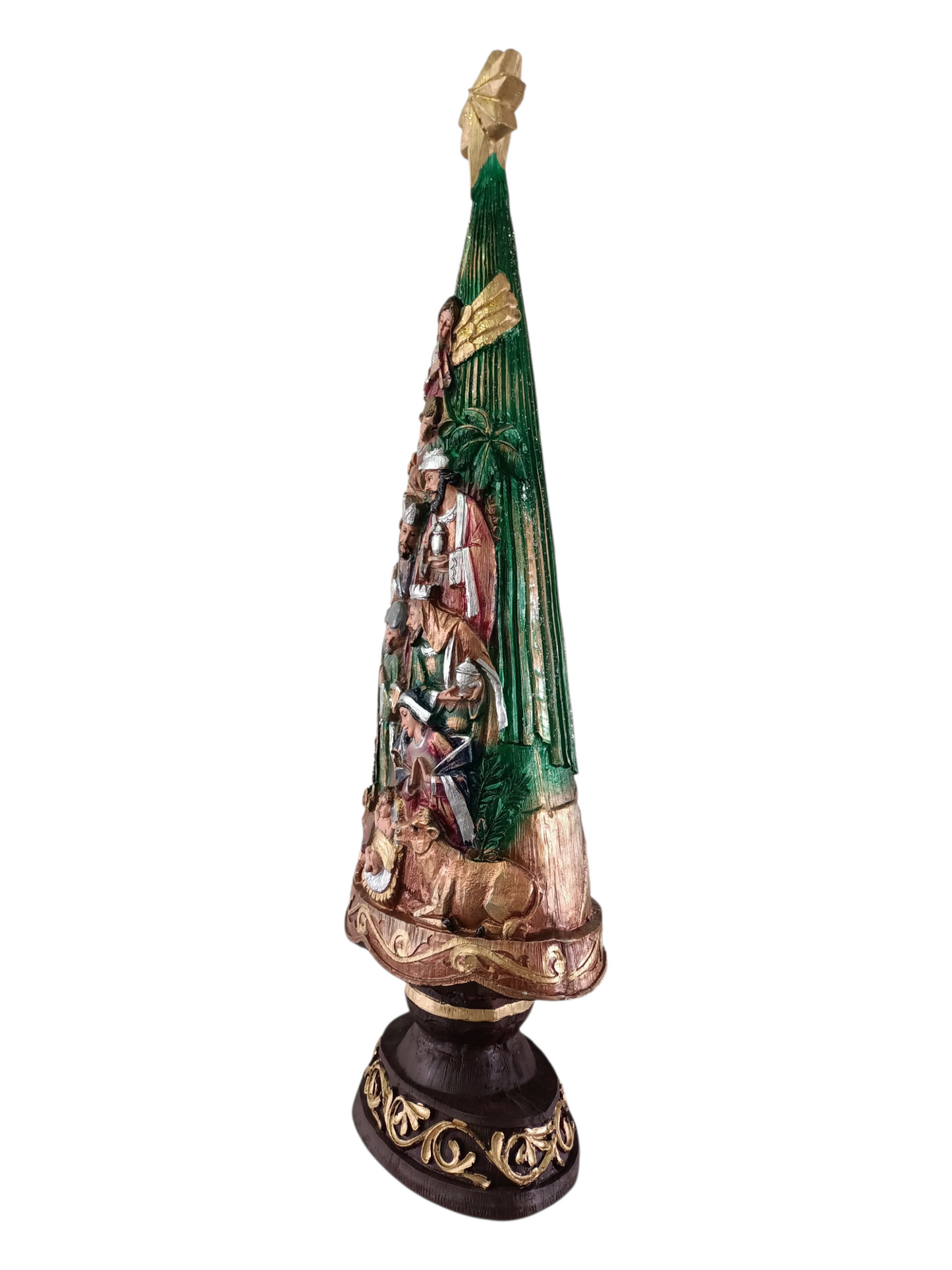 Árbol Navideño con Pesebre y Nacimiento – 75 cm