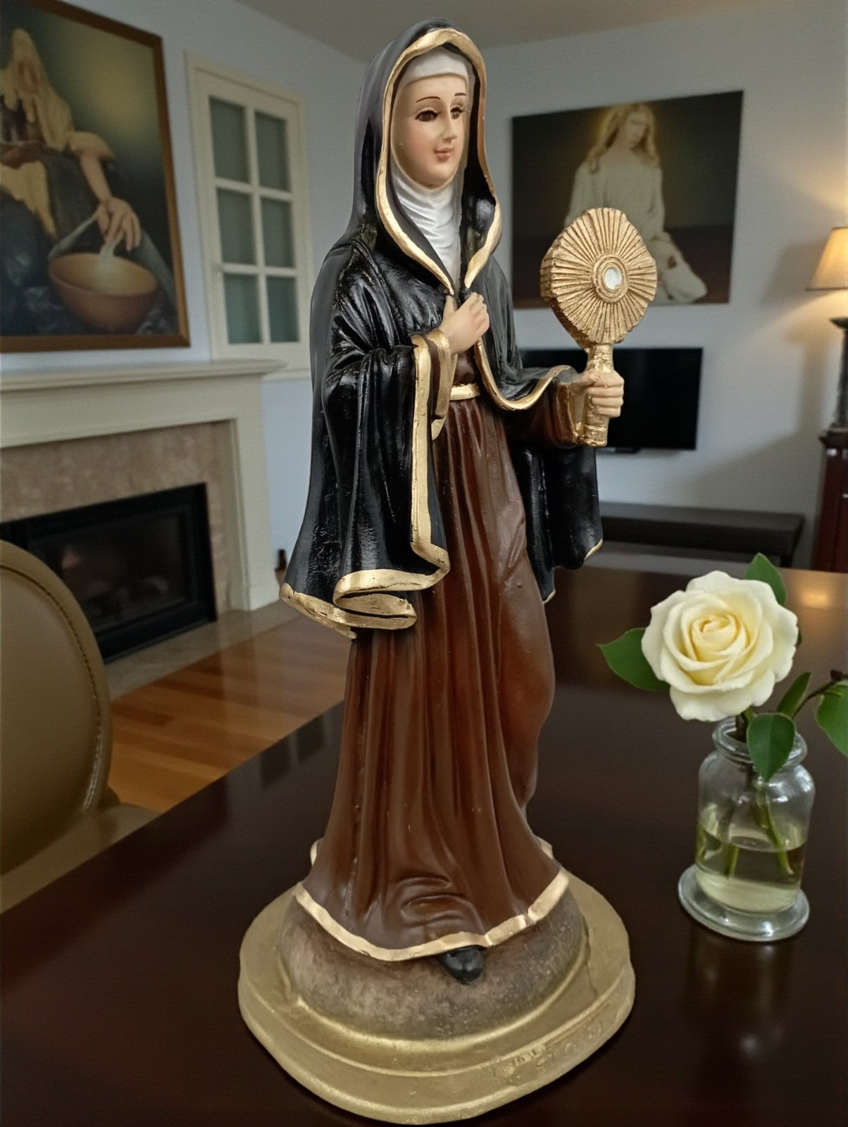 Santa Clara de Asís - Escultura de Arte Atilano
