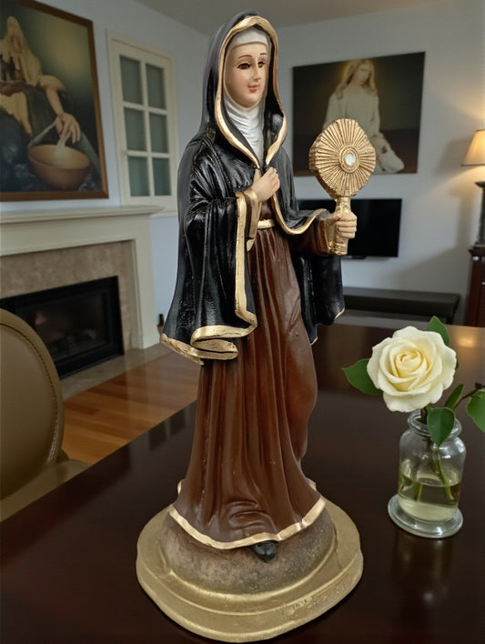 Santa Clara de Asís - Escultura de Arte Atilano