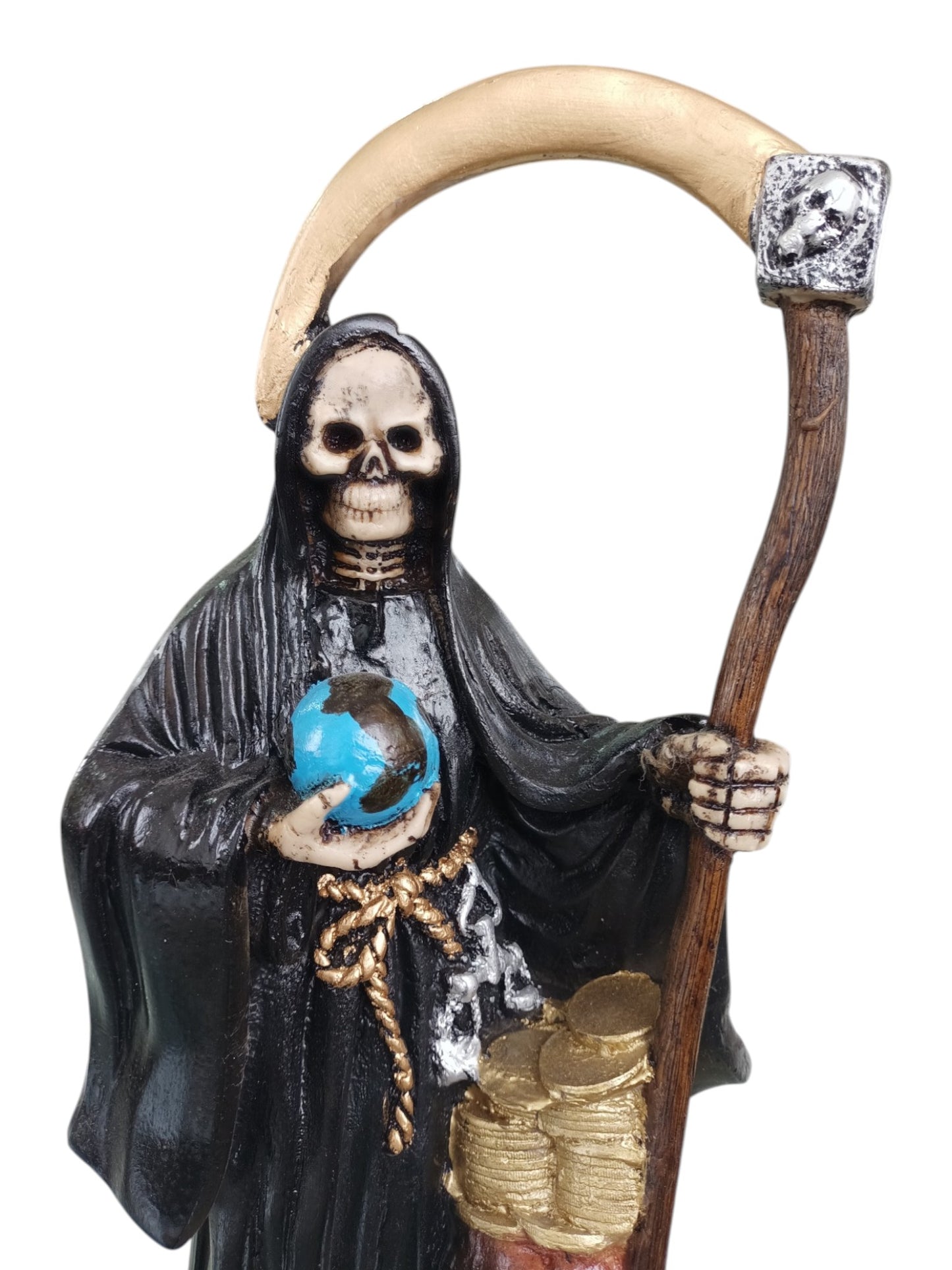 Escultura de la Santa muerte | 7 Potencias |