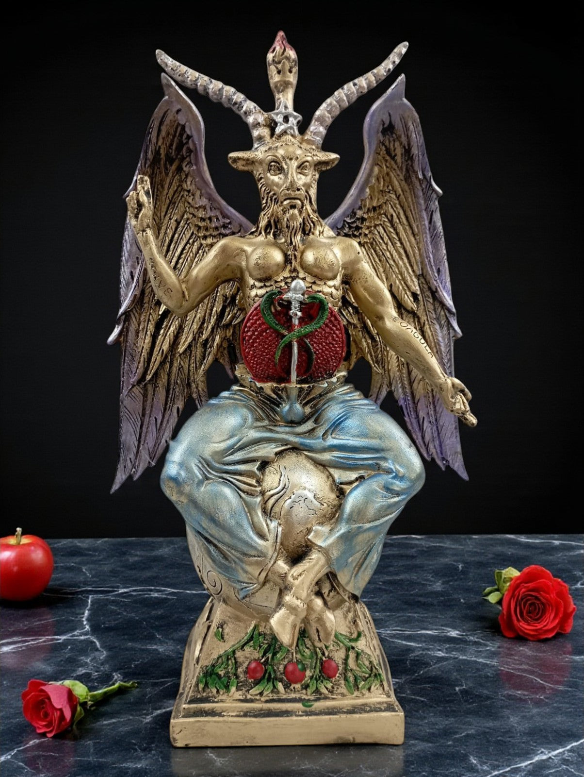 Baphomet Diablo Macho Cabrío grande - Resina | Envío Rápido