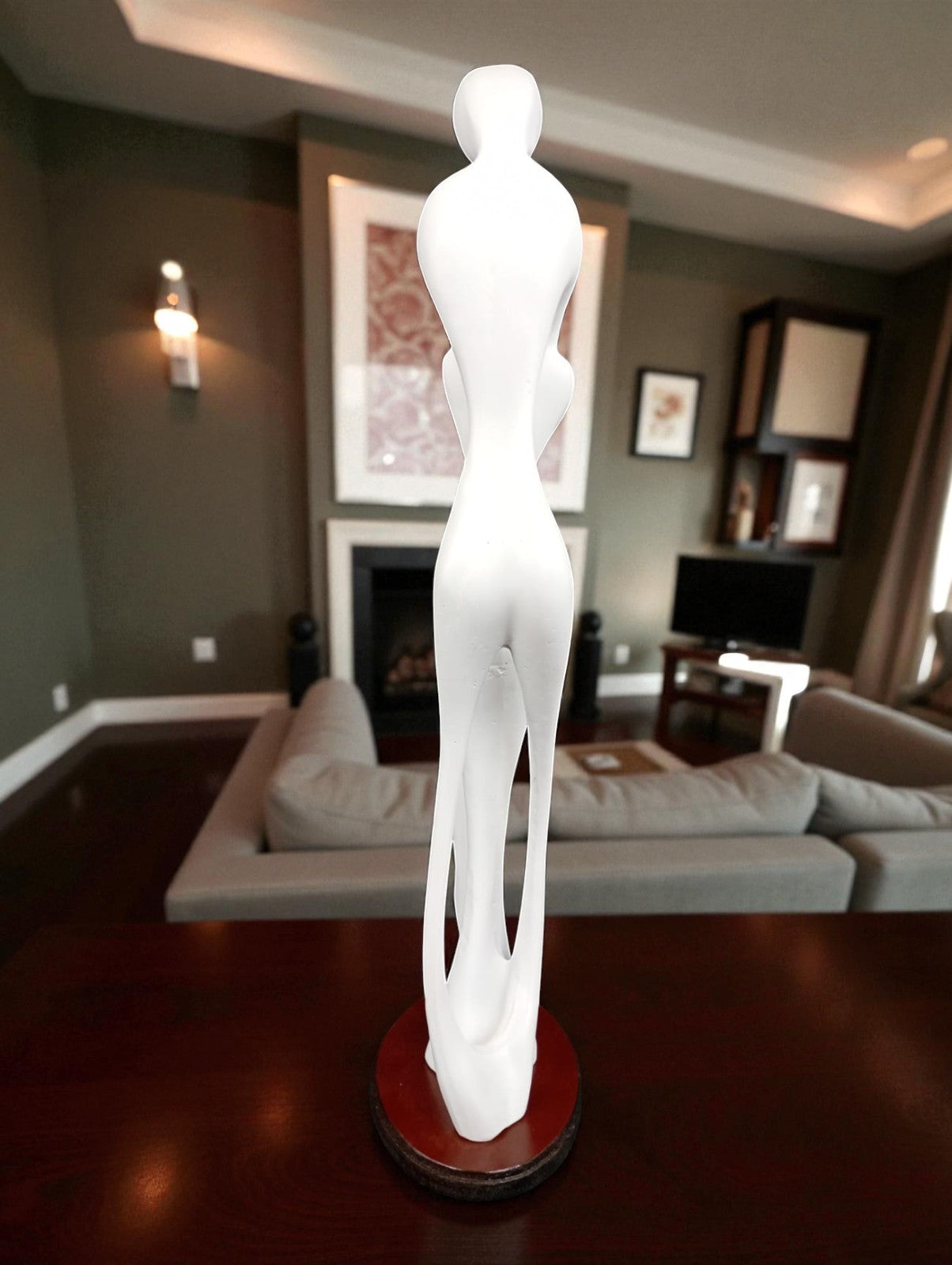 Escultura decorativa moderna de la familia abstracta - Arte Atilano