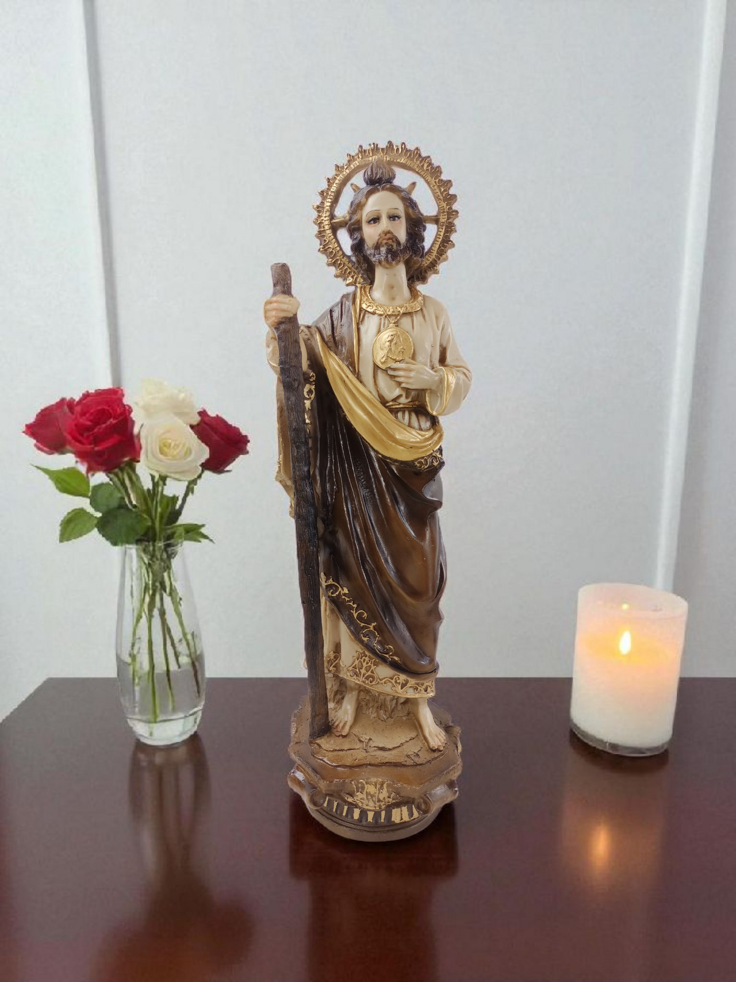 Escultura de san judas Tadeo Figura de 50 cm