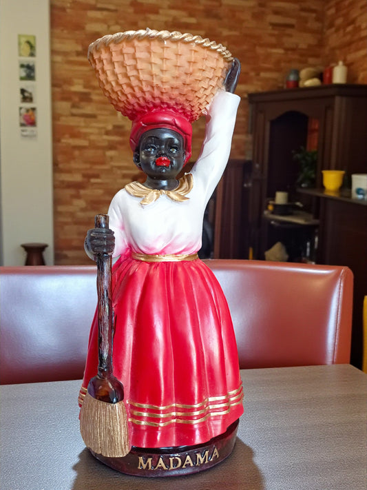 Madama: Prosperidad y Buena Suerte 30 cm resina Religión Yoruba