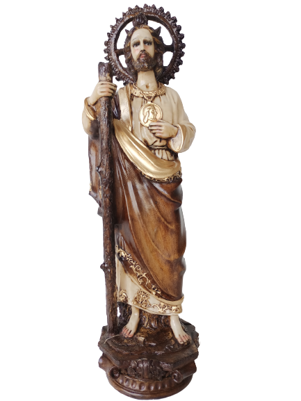 San Judas Tadeo de 50 cm en Resina – Protector de las Causas Difíciles