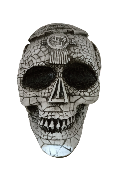 cráneo decorativo para día de muertos cultura mexicana