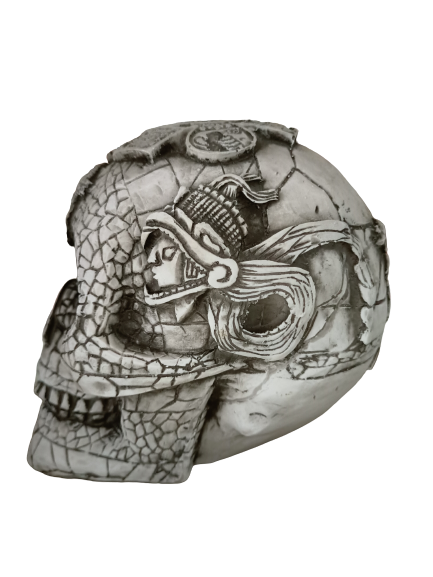 cráneo decorativo para día de muertos cultura mexicana