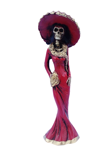 catrinas decorativas mexicanas artesanales hechas a mano