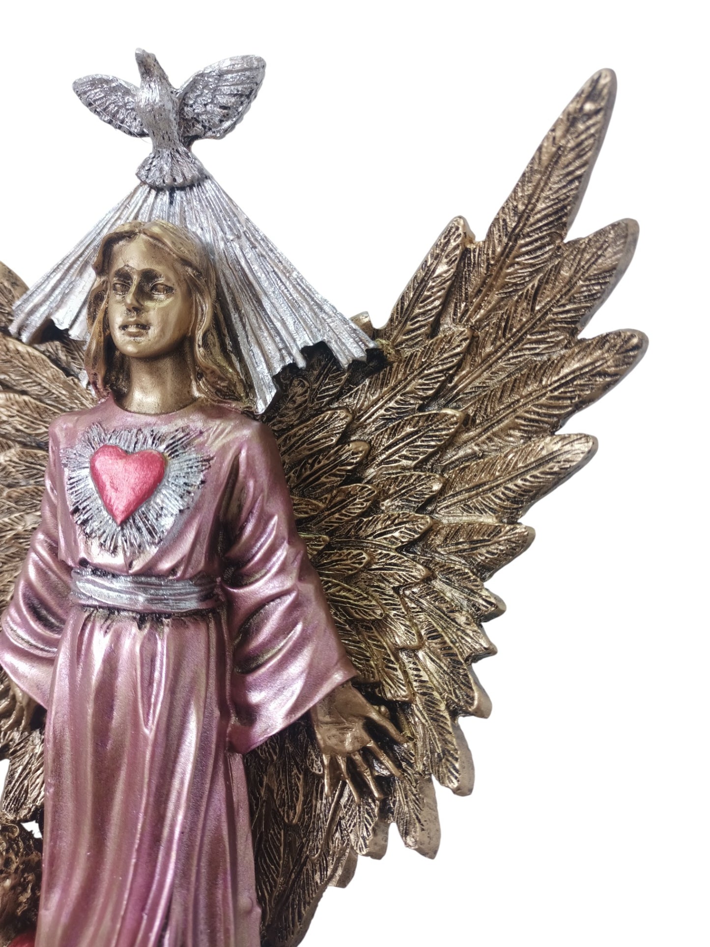 Arcángel Chamuel – Amor, Paz y Armonía | Escultura Decorativa 30 cm