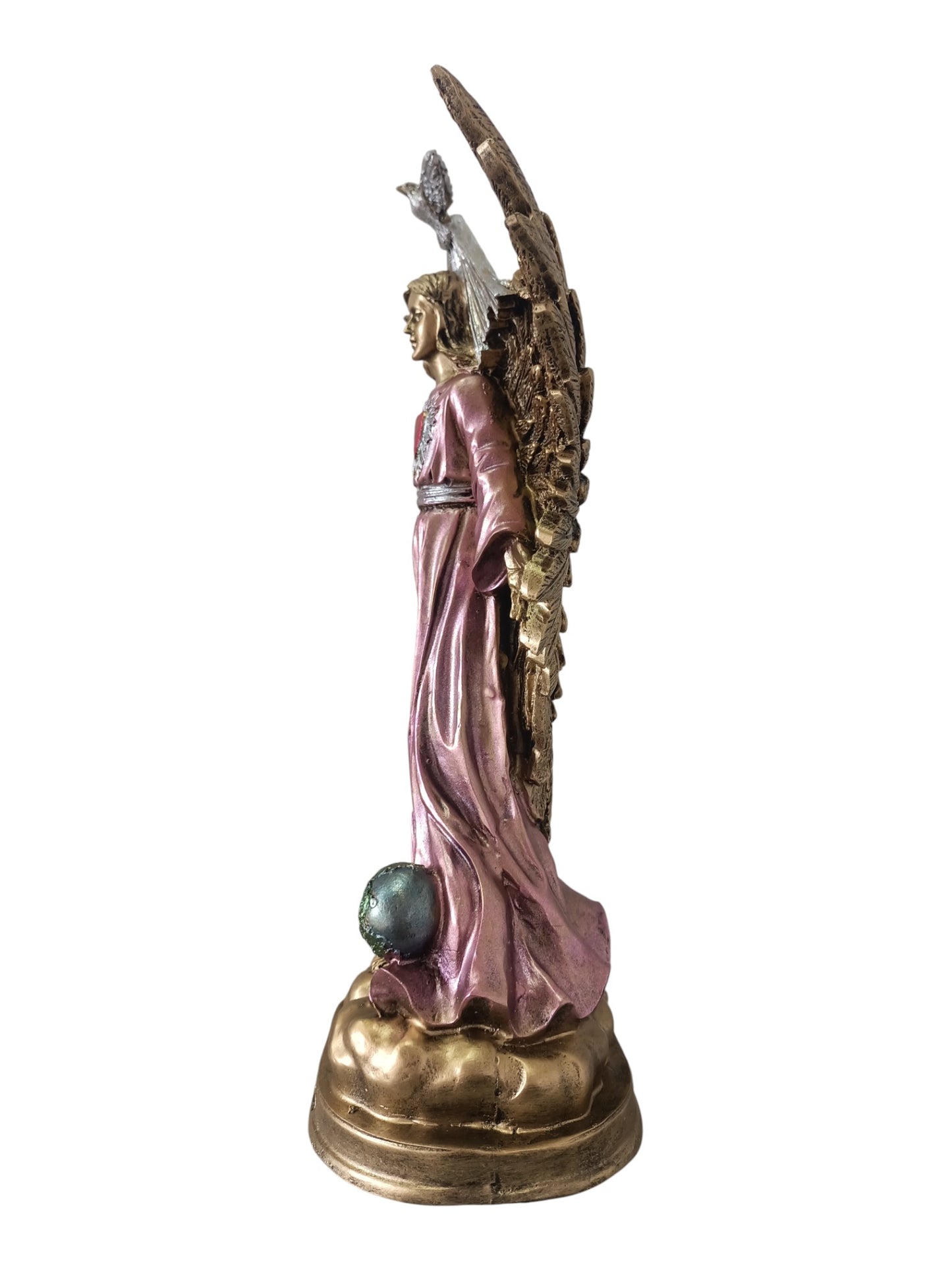 Arcángel Chamuel – Amor, Paz y Armonía | Escultura Decorativa 30 cm