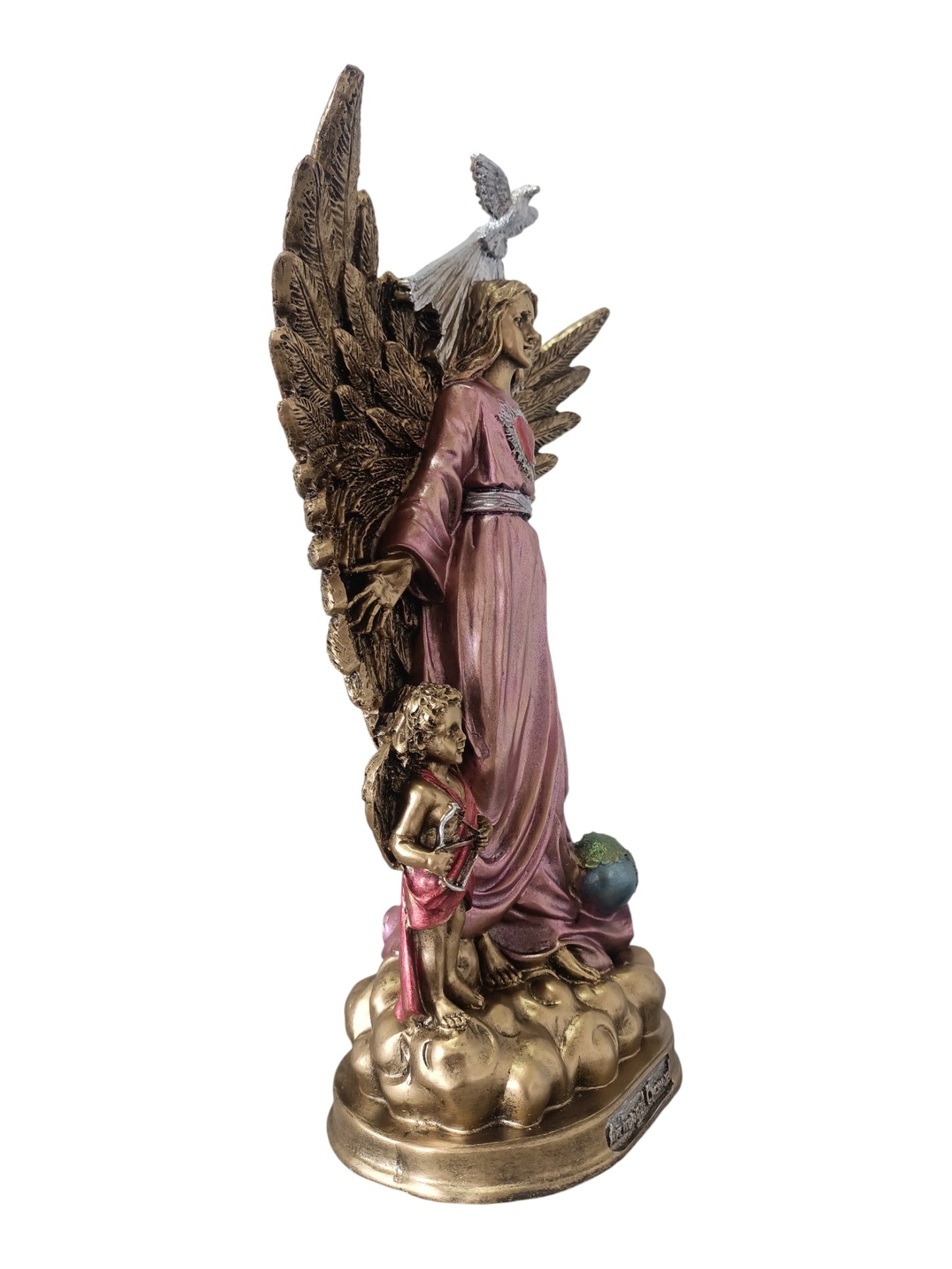 Arcángel Chamuel – Amor, Paz y Armonía | Escultura Decorativa 30 cm