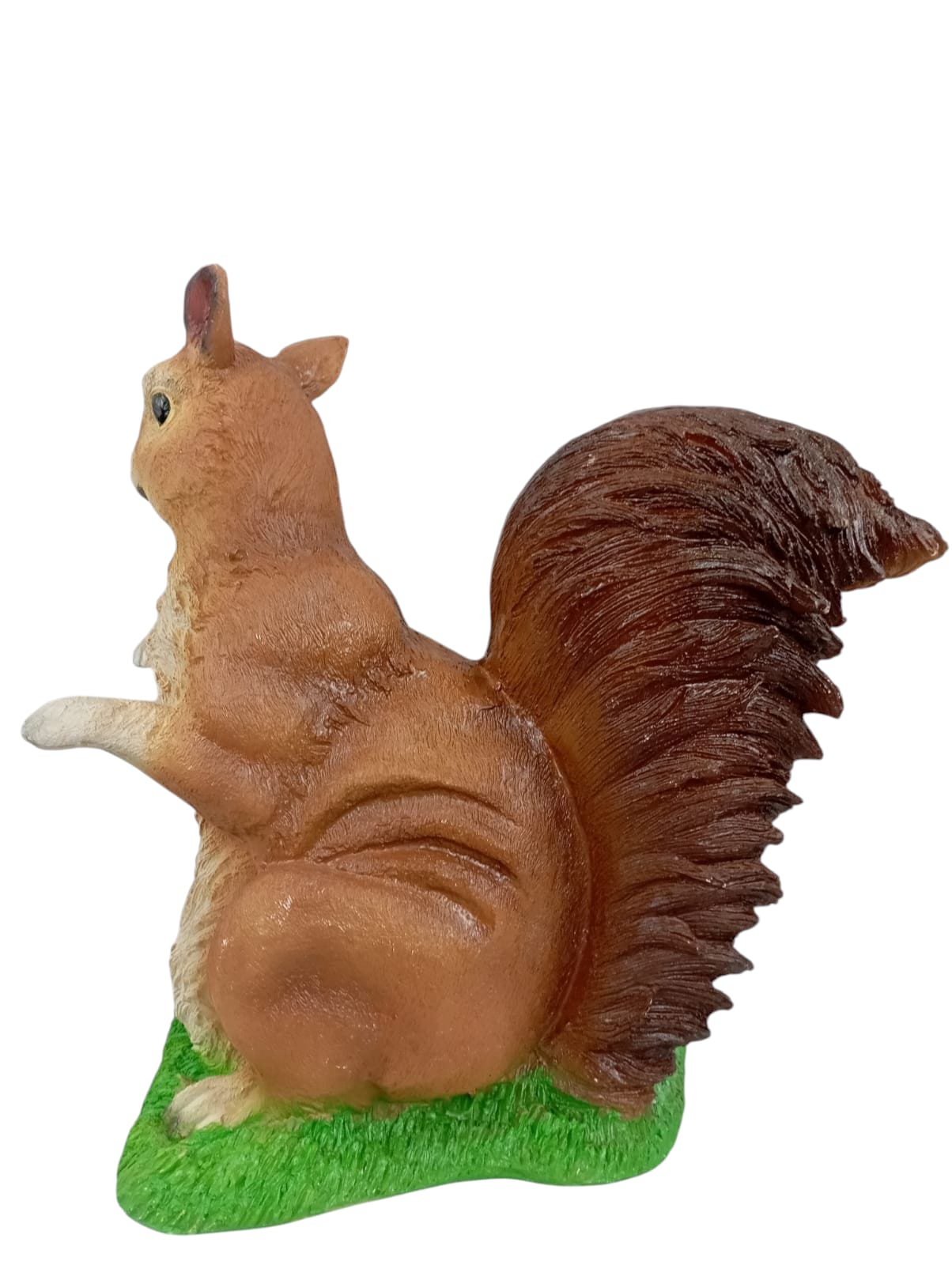 Maceta Decorativa Ardilla de Resina – Figura para Jardín y Hogar 30 cm | Adorno Natural y Original