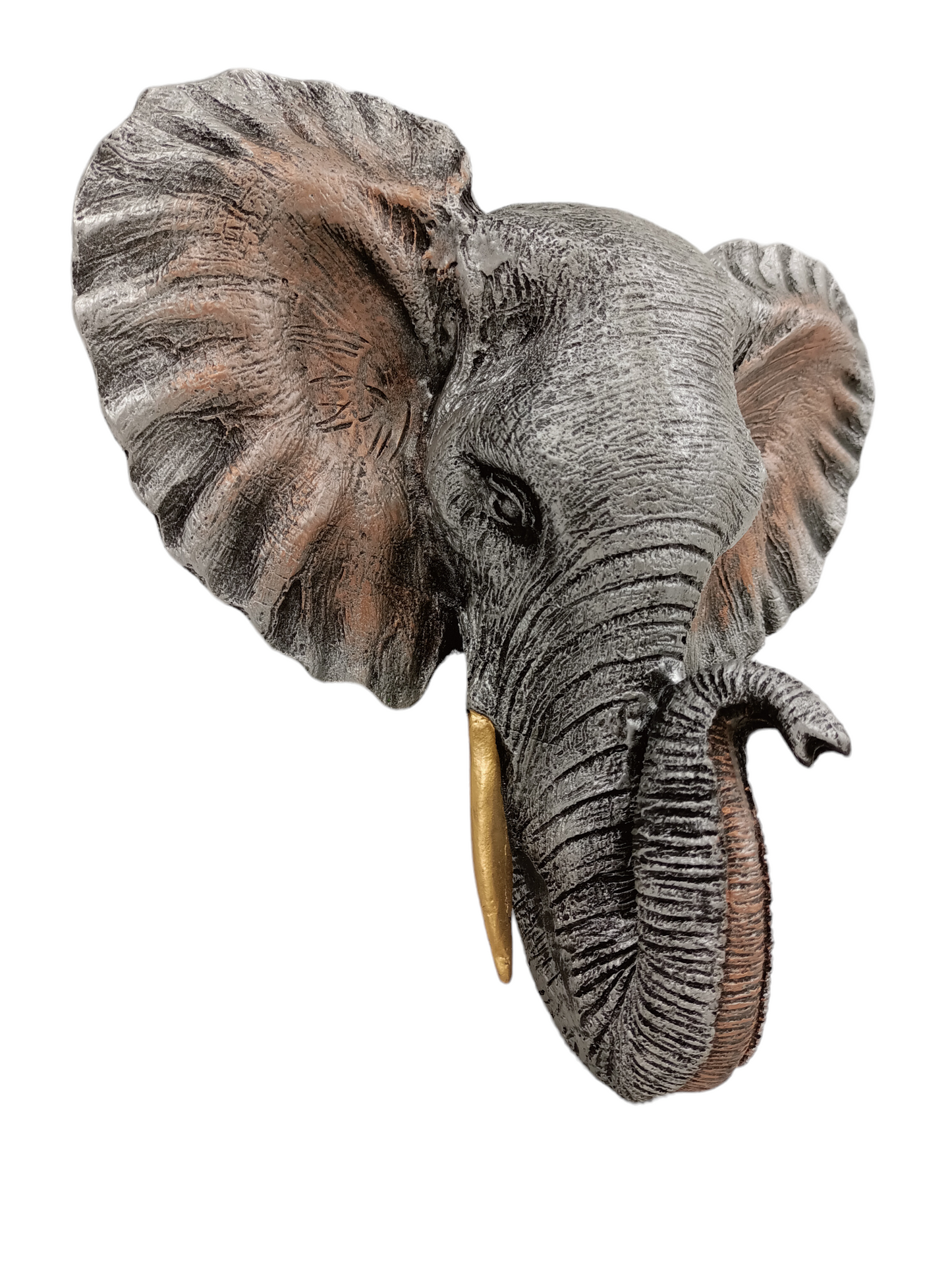 Elephant animal head trophies for wall decorations 