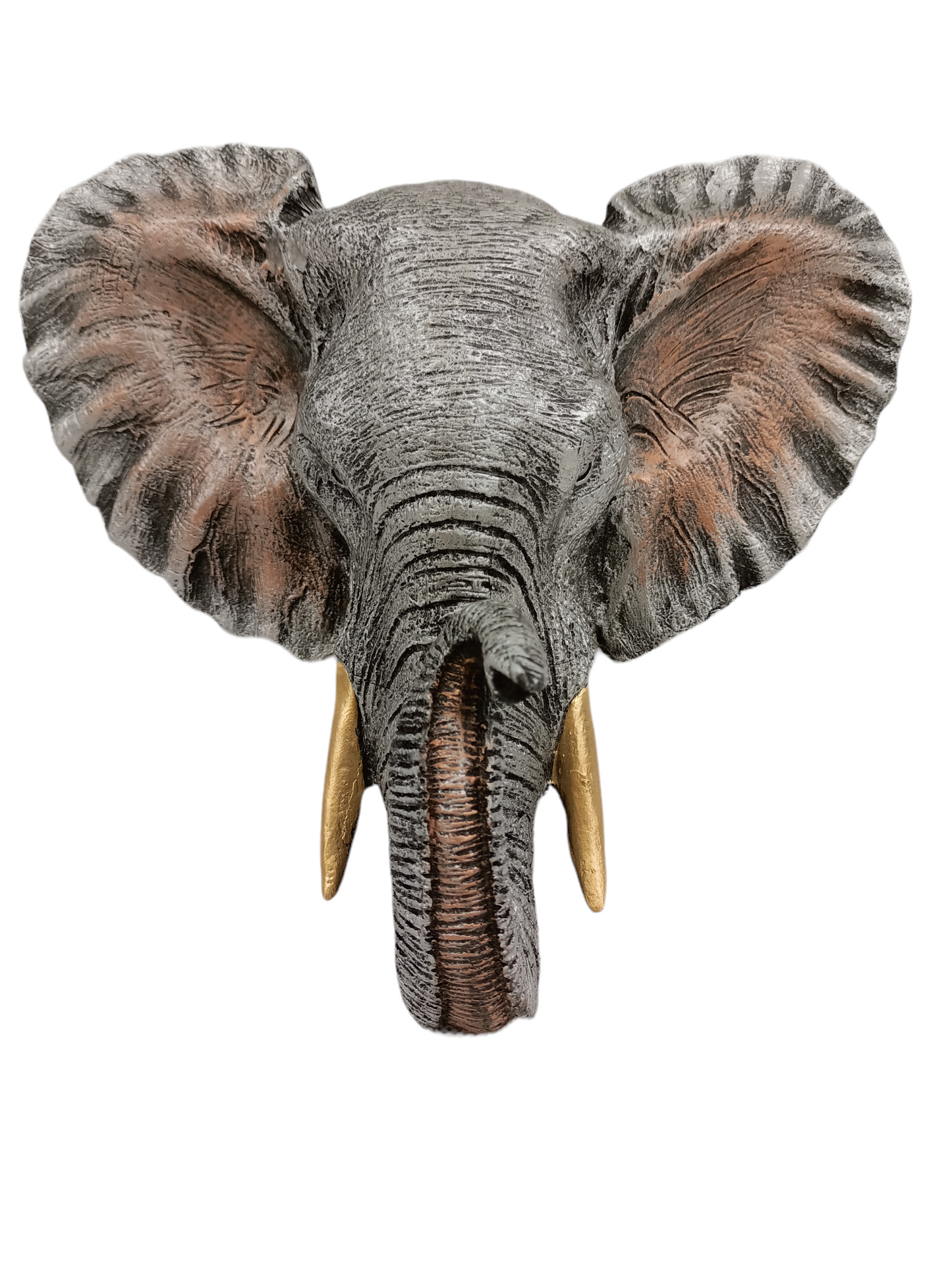 Elephant animal head trophies for wall decorations 