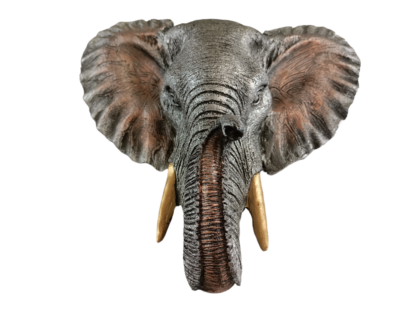 Elephant animal head trophies for wall decorations 