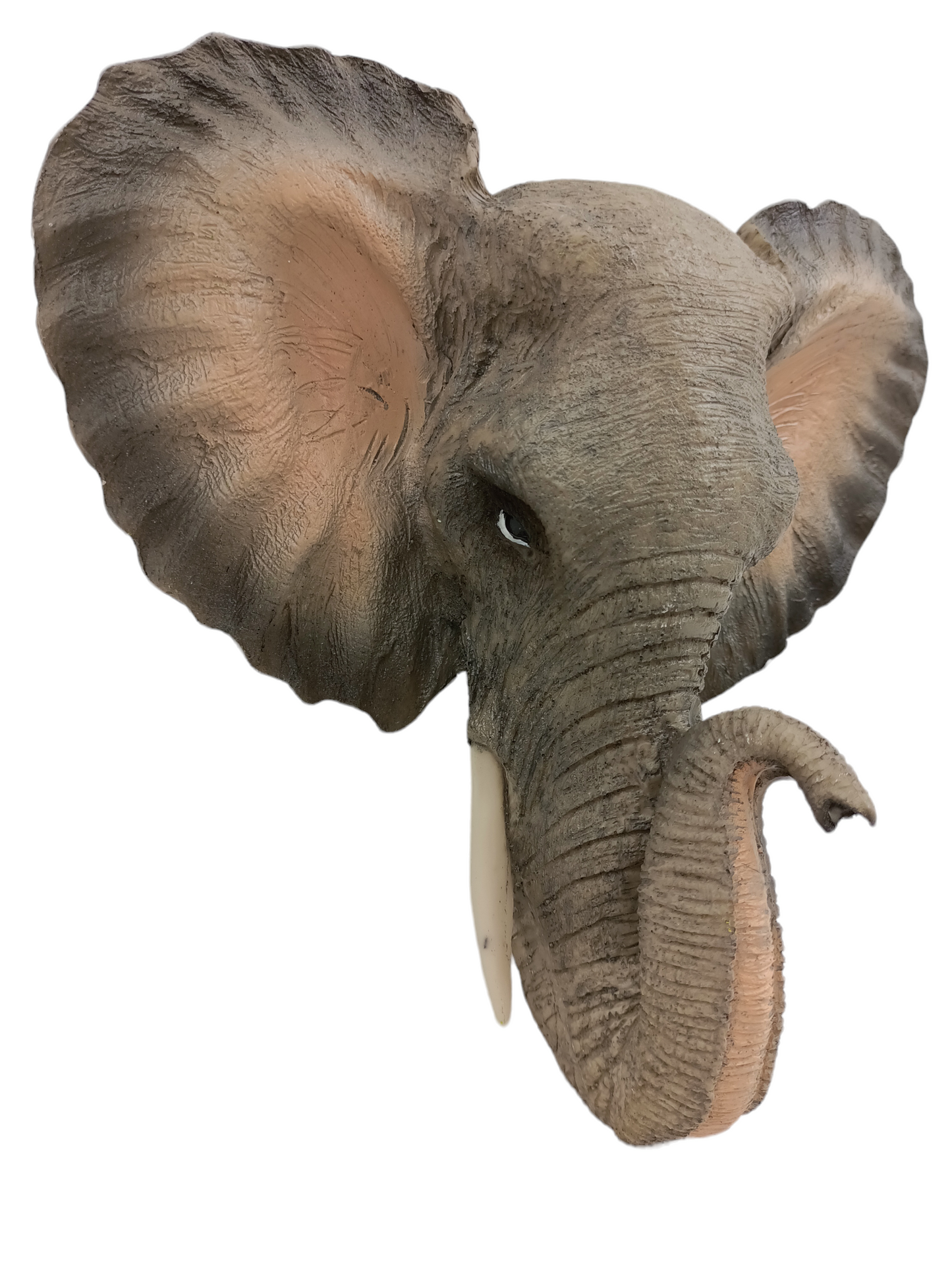 Elephant animal head trophies for wall decorations 
