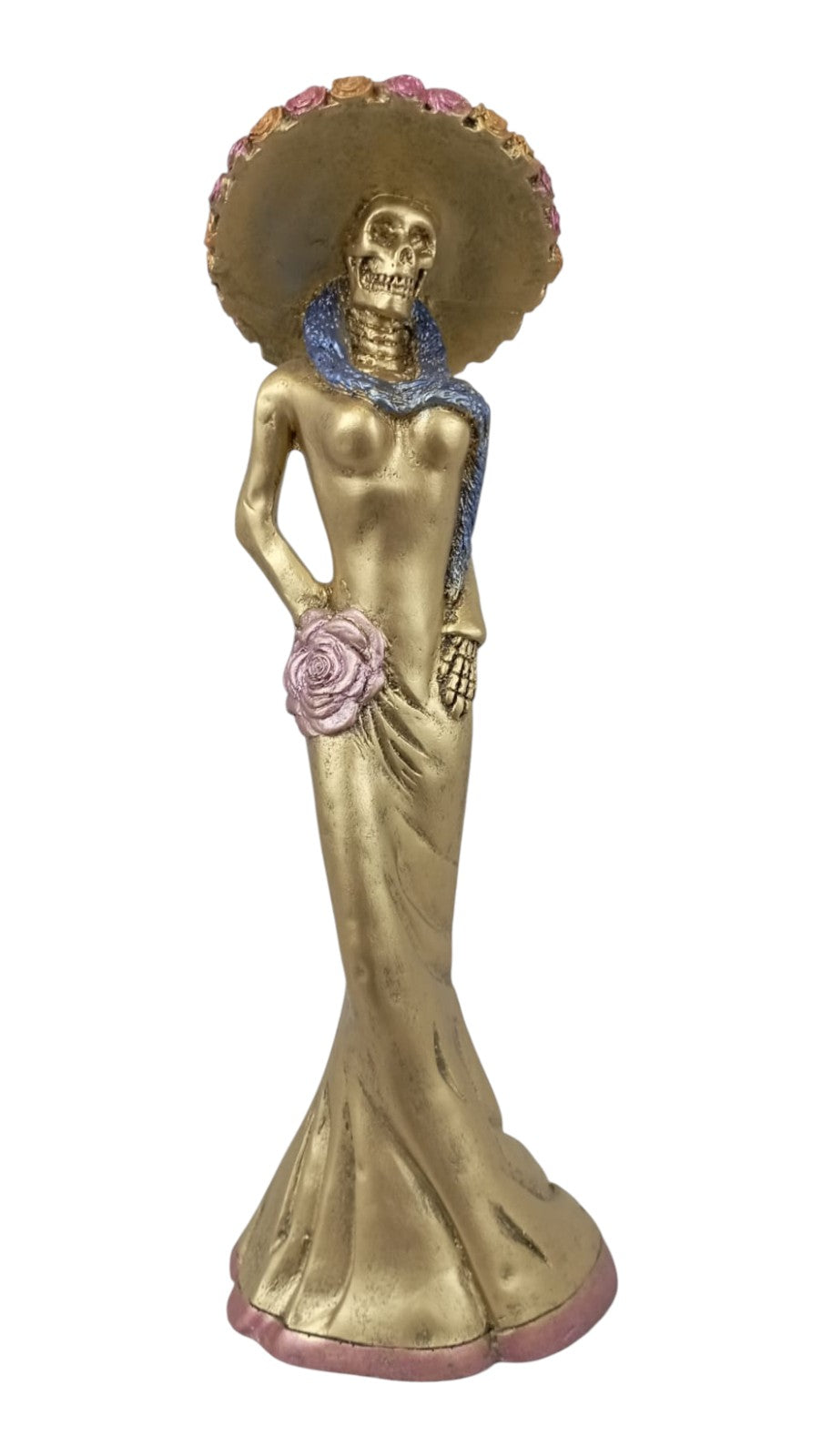 Catrina Elegante Decorativa – Figura Día de Muertos 31 cm, Decoración Mexicana