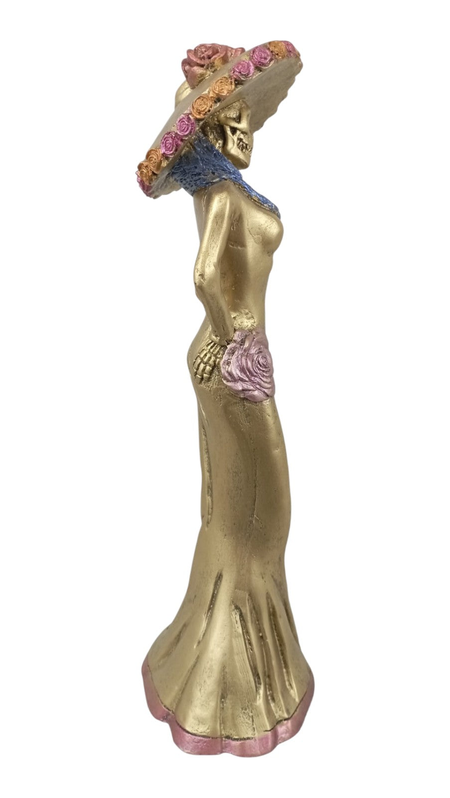 Catrina Elegante Decorativa – Figura Día de Muertos 31 cm, Decoración Mexicana