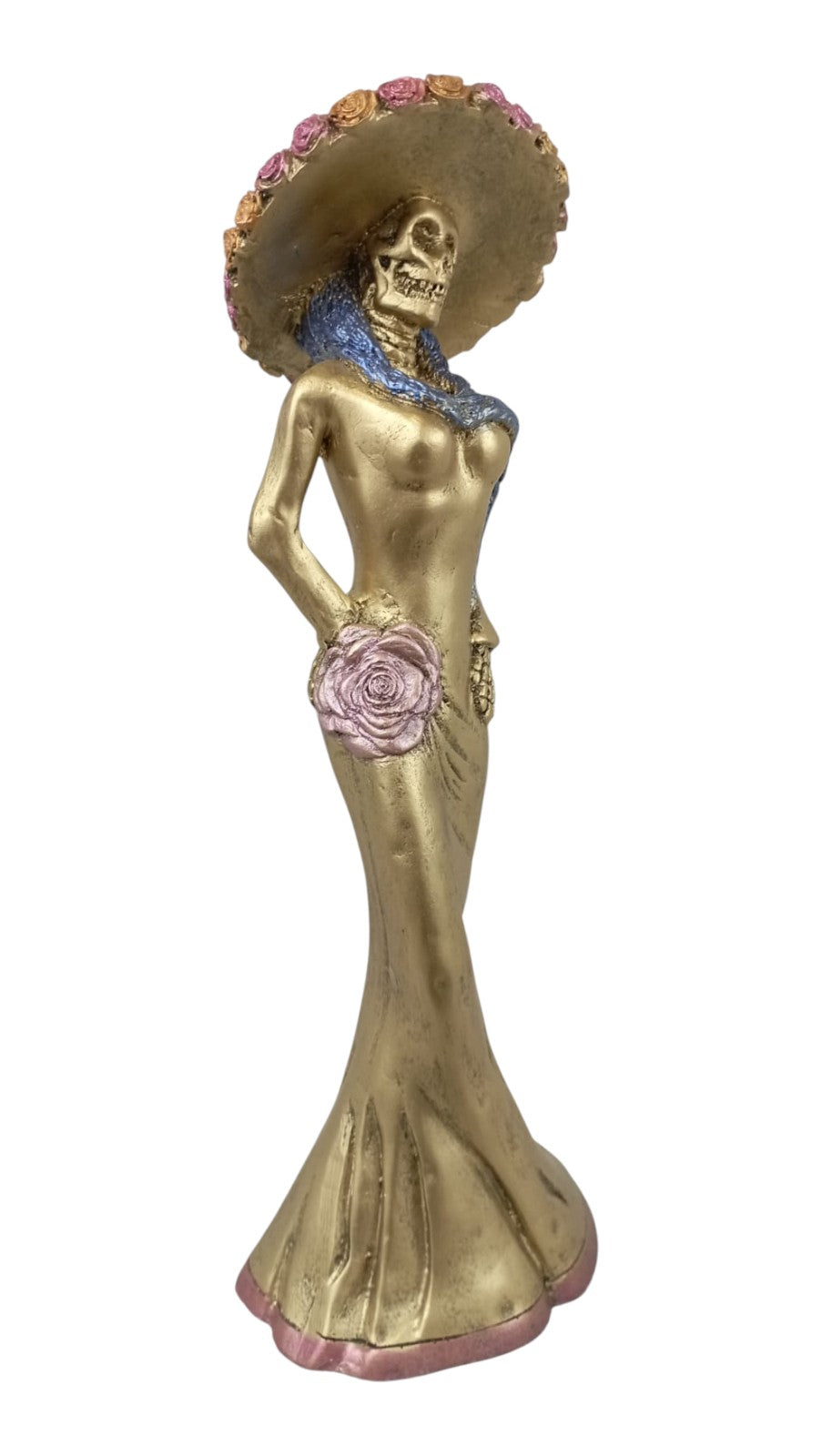 Catrina Elegante Decorativa – Figura Día de Muertos 31 cm, Decoración Mexicana