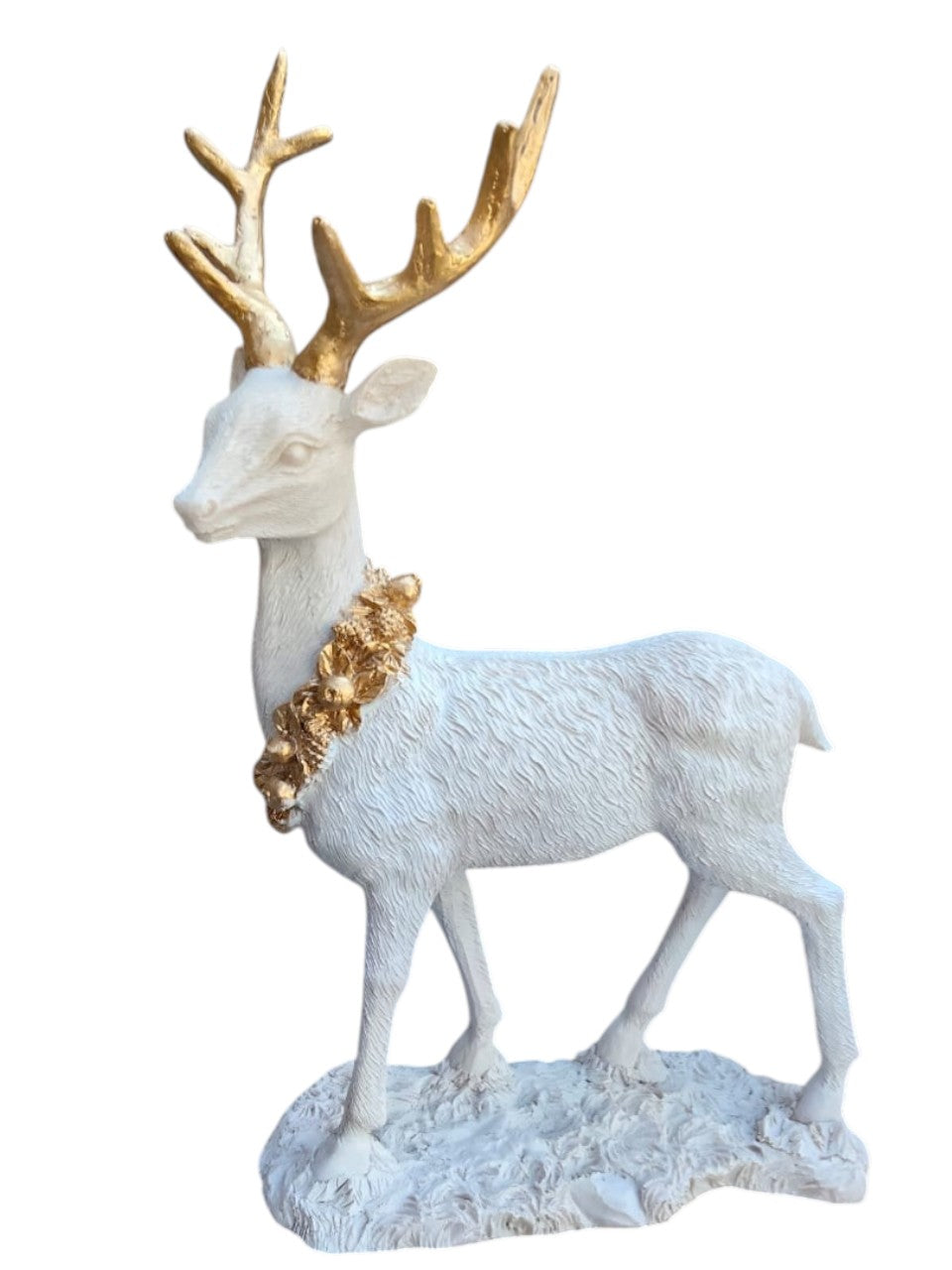 Ciervo decorativo Navideño para Mesa Camino de Mesa Centro Elegante Moderno