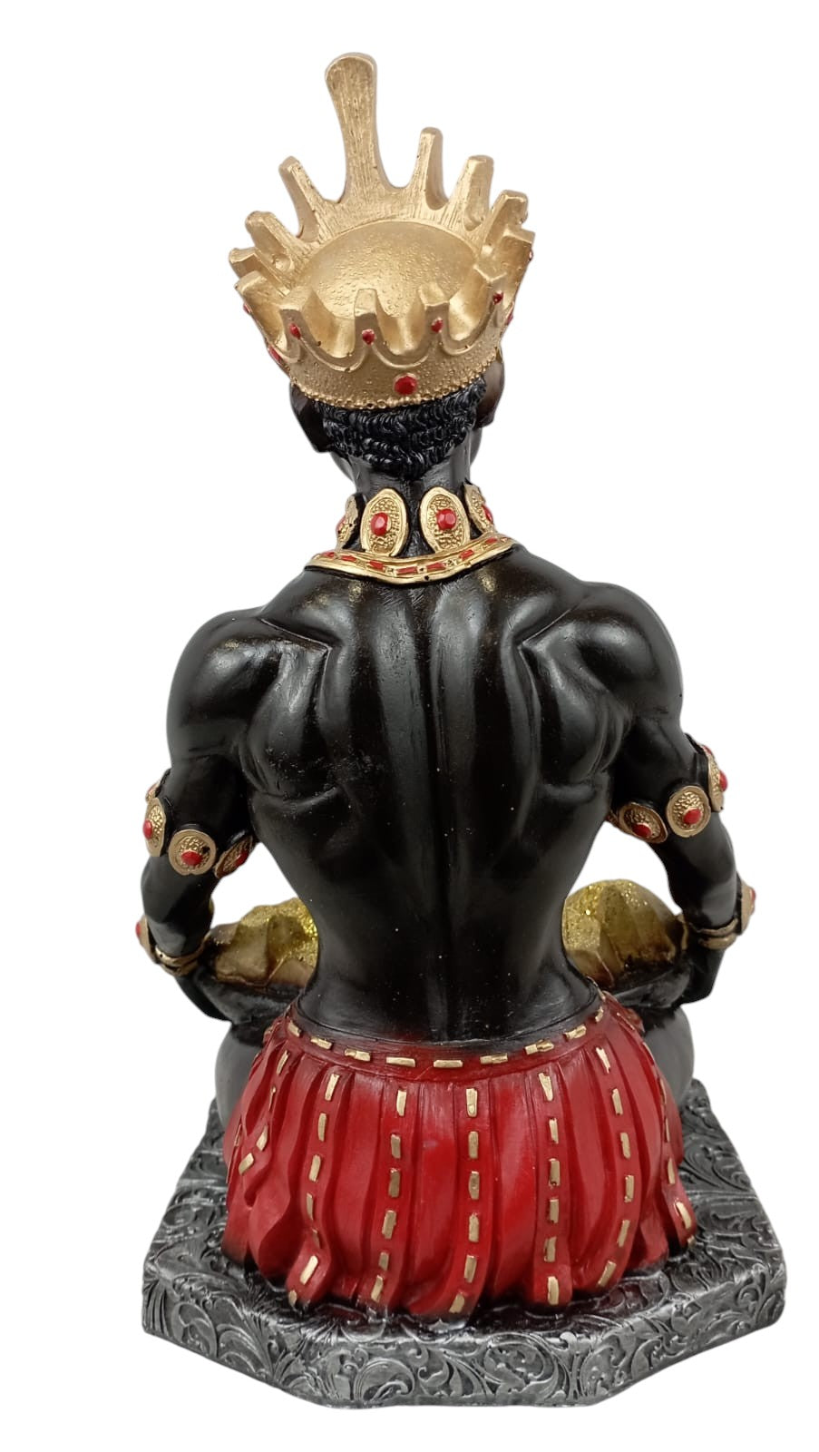 Estatua de Changó Macho – Orisha del Poder y la Abundancia 30 cm