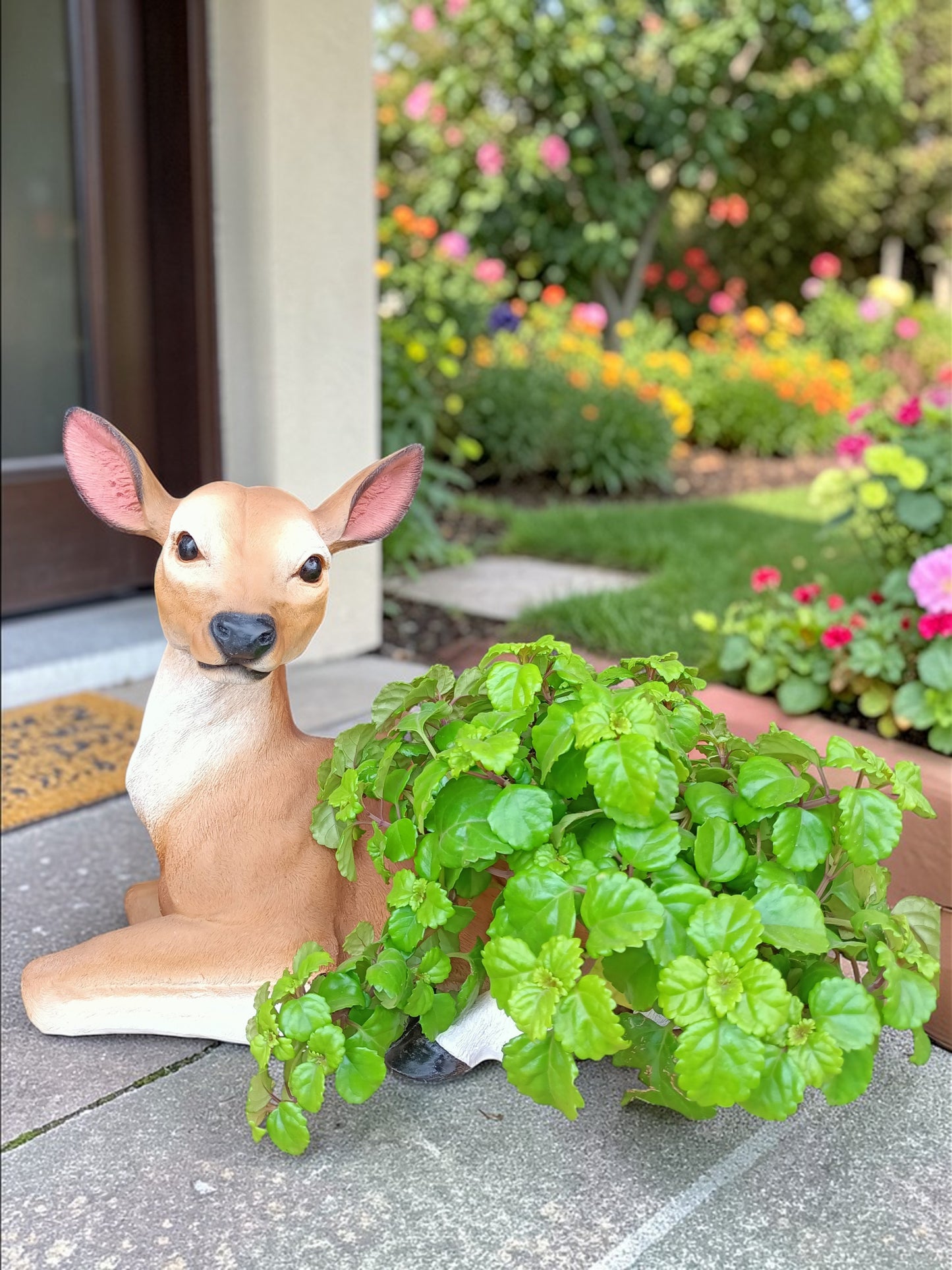 Cierva Macetera Decorativa – Maceta Decoración Natural para tu Hogar jardín terraza