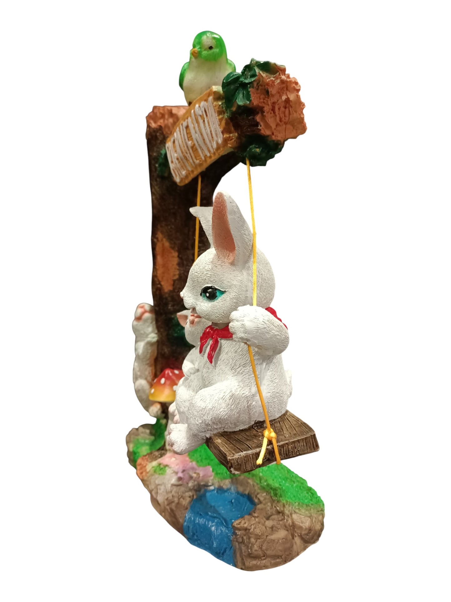Figura Decorativa Conejitos Conejos – Adorno Artesanal para Hogar y Jardín