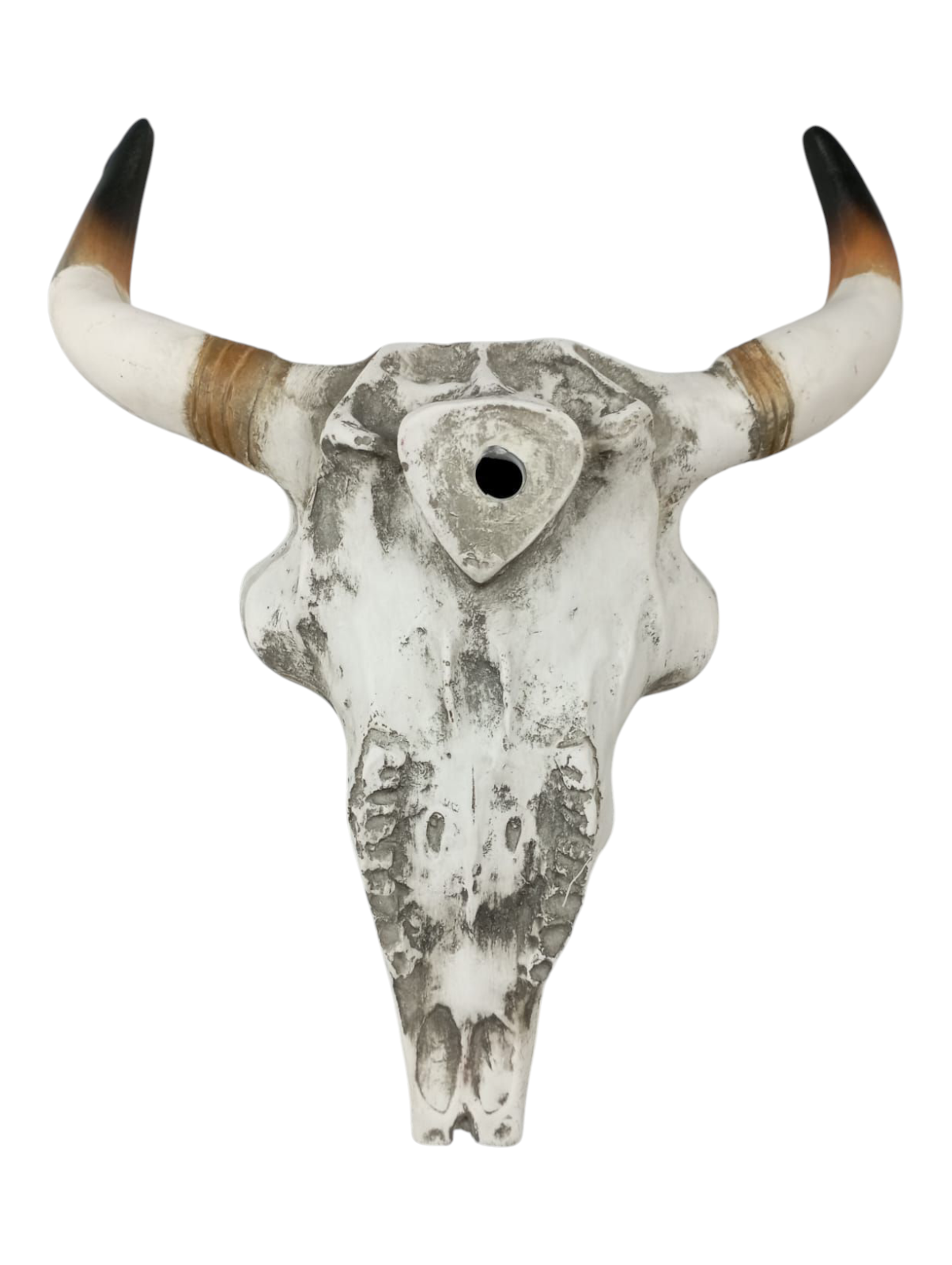 Cráneo Mini de Búfalo Decorativo – Amuleto de Protección, Protección Energética