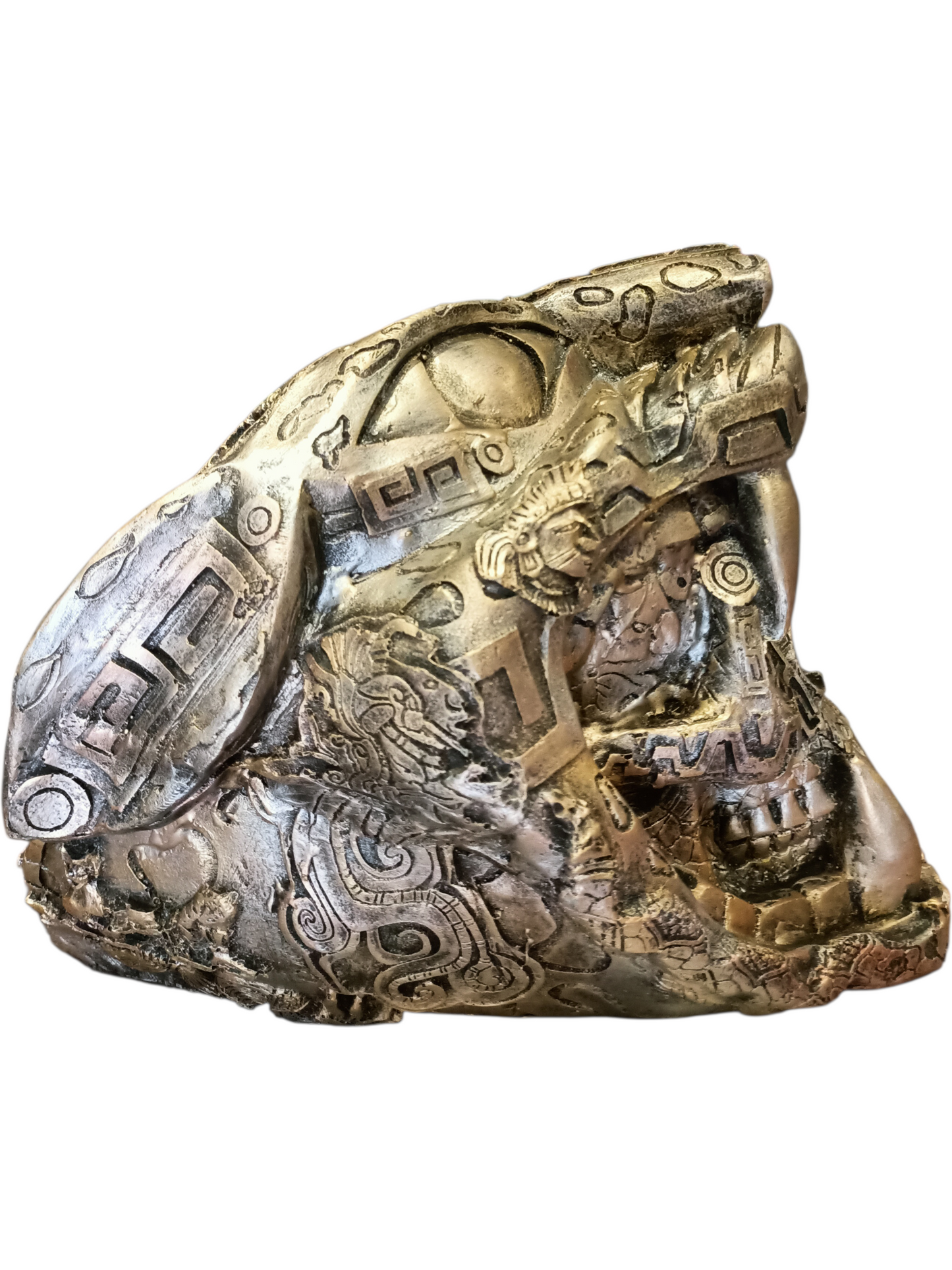 Cráneo Jaguar Ancestral – Poder, Misticismo y Presencia Imponente