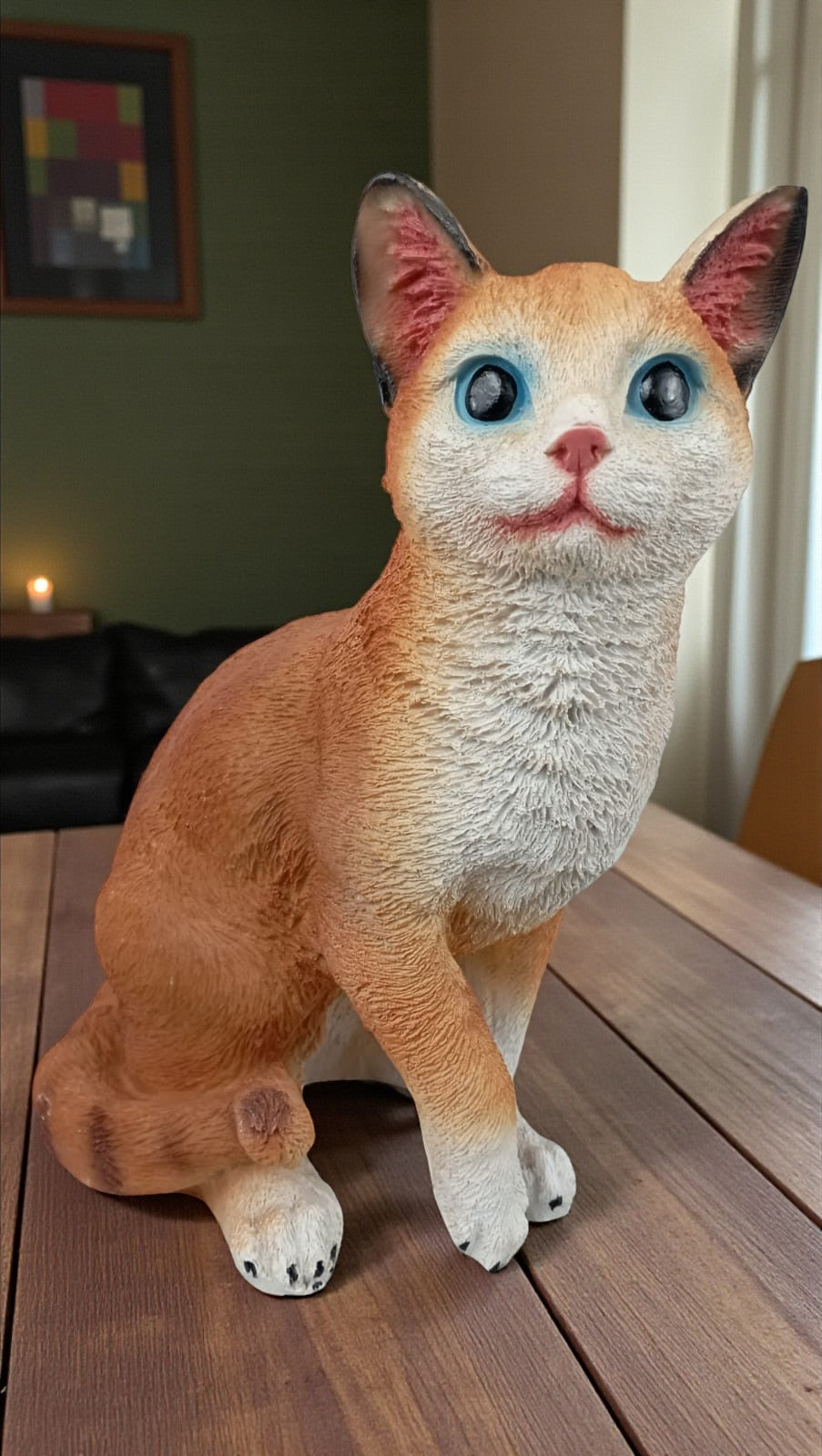 Alcancía de Gato, Figura de Gato Decorativa, Alcancía Decorativa Animal