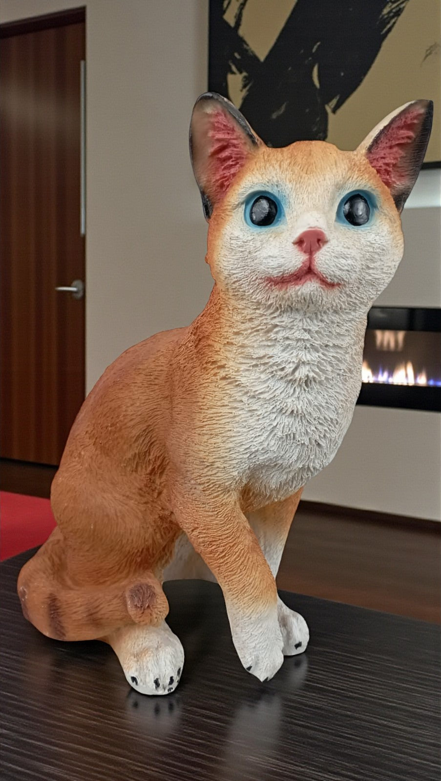 Alcancía de Gato, Figura de Gato Decorativa, Alcancía Decorativa Animal