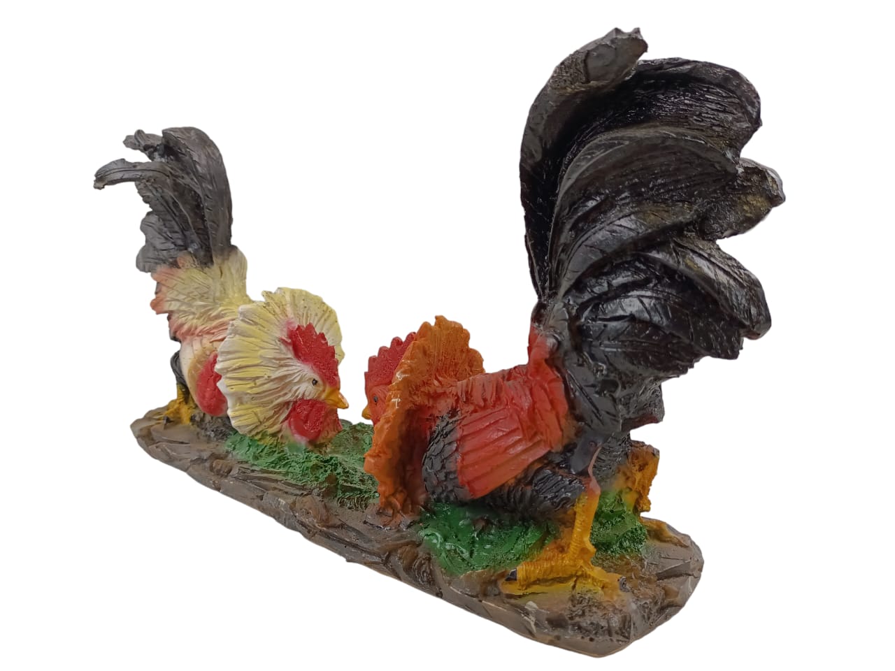 Pareja de Gallos Decorativos – Fuerza, Carácter y Espíritu de Victoria
