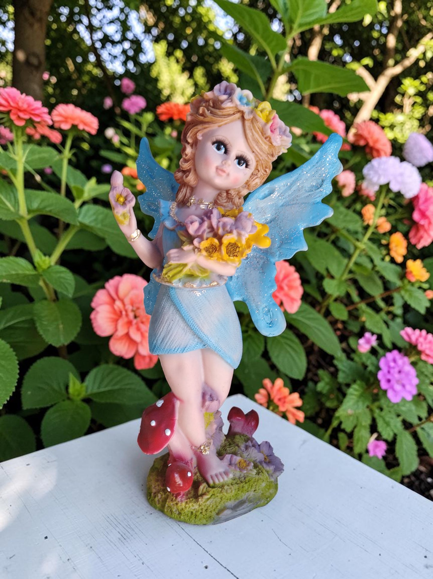 Hada Encantada Floral – Magia, Dulzura y Energía Positiva que Enamora (28 cm)