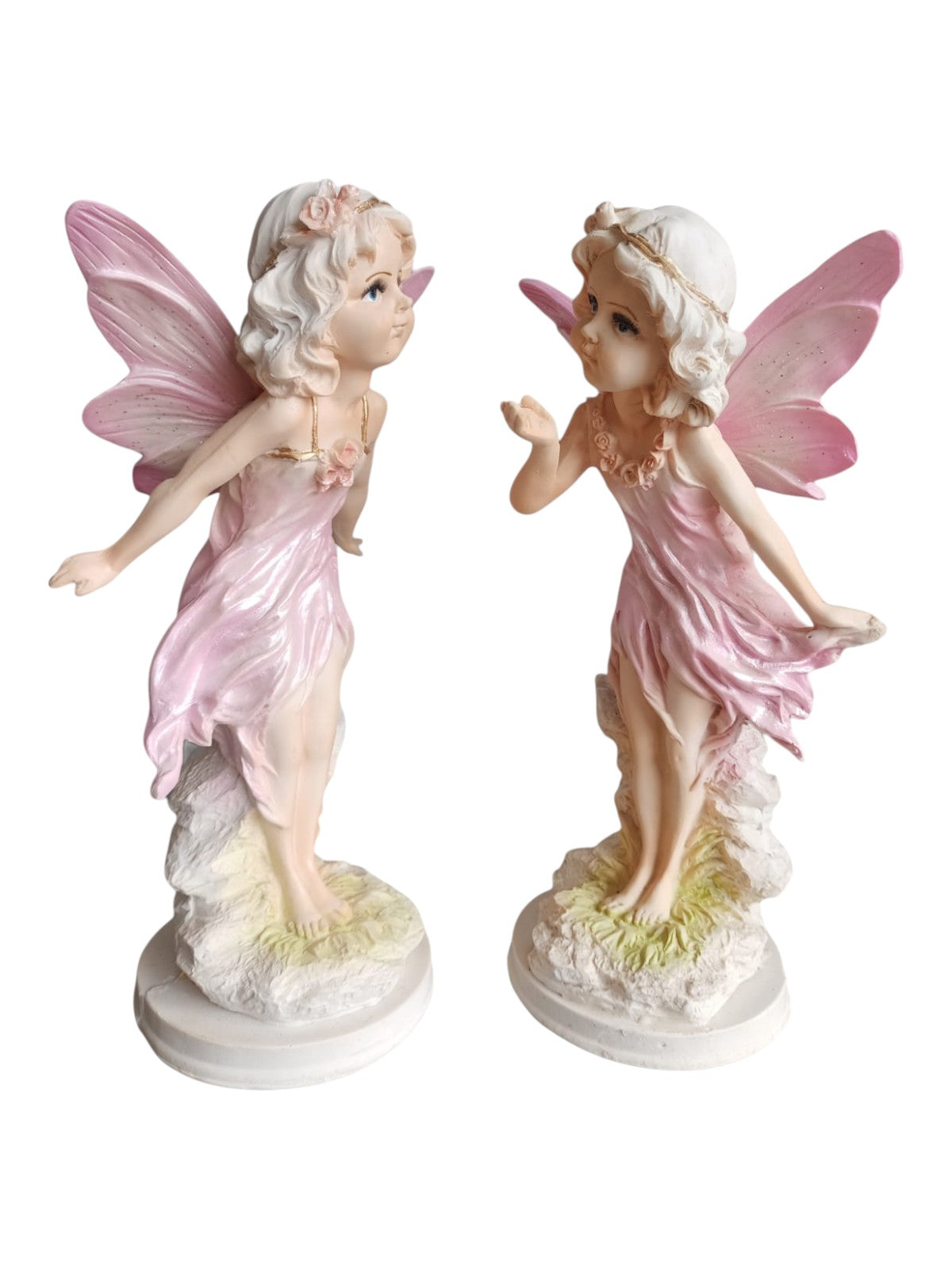 Dúo de Hadas Encantadas Haditas – Magia, Dulzura y Energía Positiva para tu Hogar (26 cm)