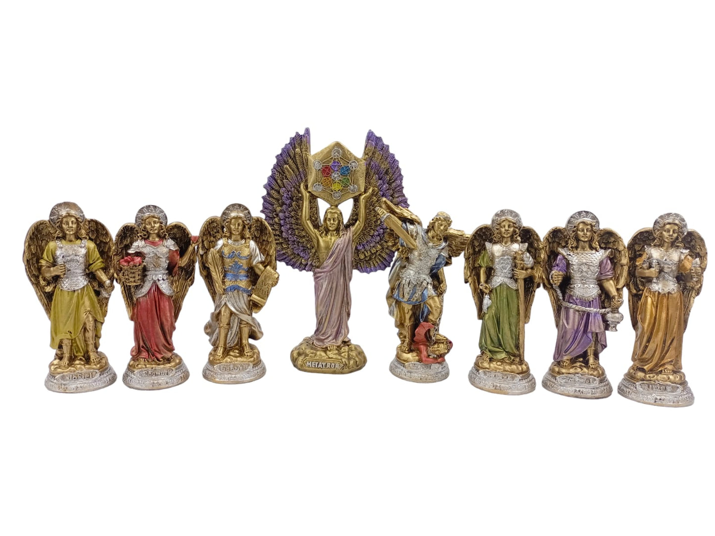 Set de los 7 Arcángeles + Metatrón – Protección, Luz y Energía Divina en tu Hogar