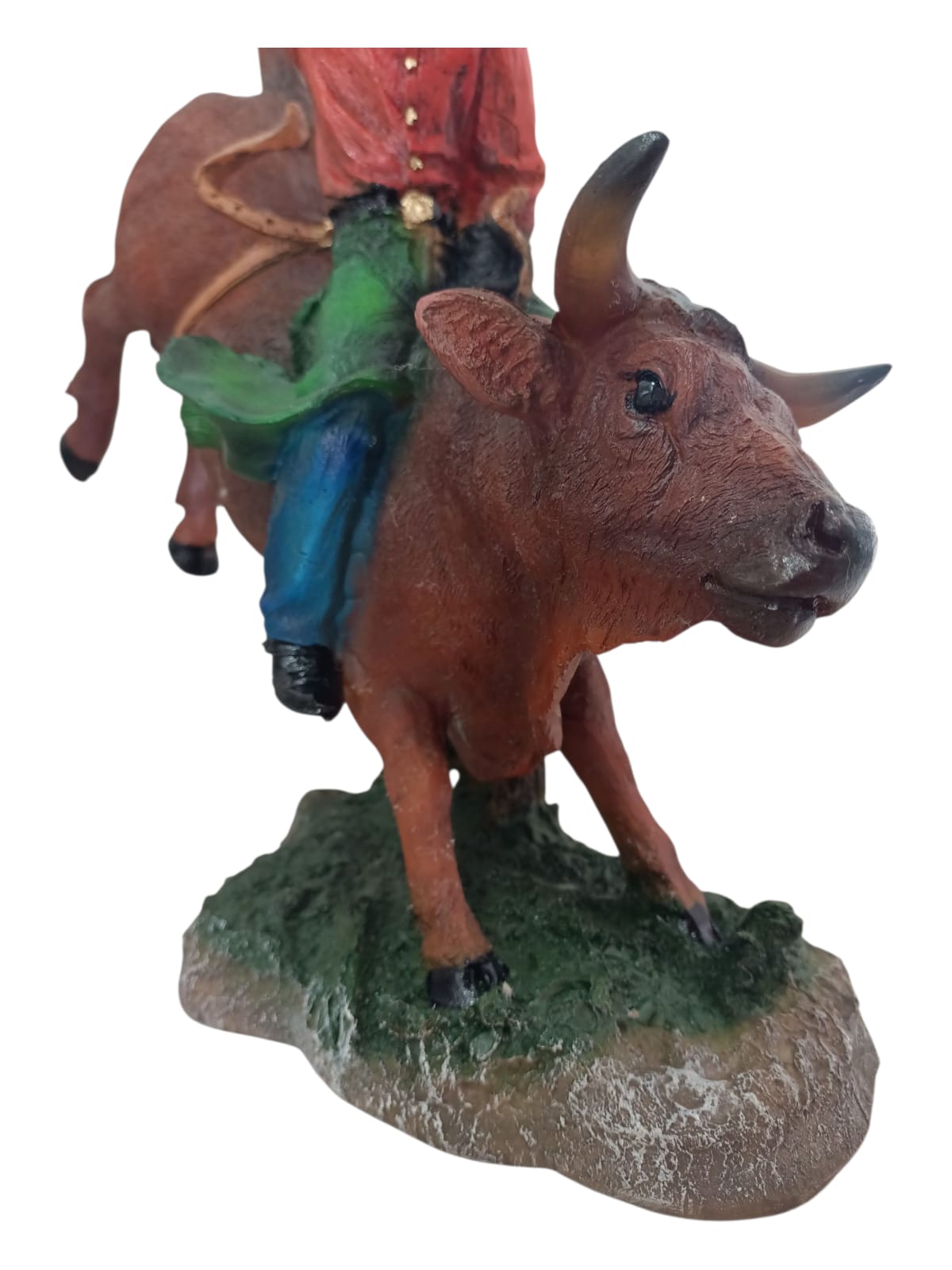Jinete Toro Cowboy – Espíritu Libre del Oeste en Movimiento