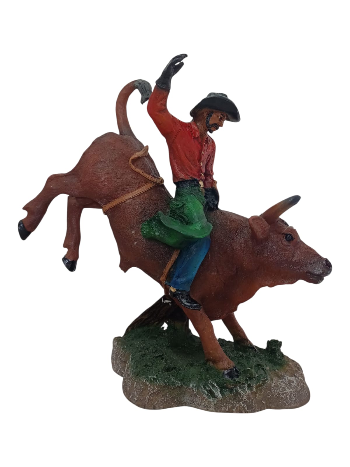 Jinete Toro Cowboy – Espíritu Libre del Oeste en Movimiento